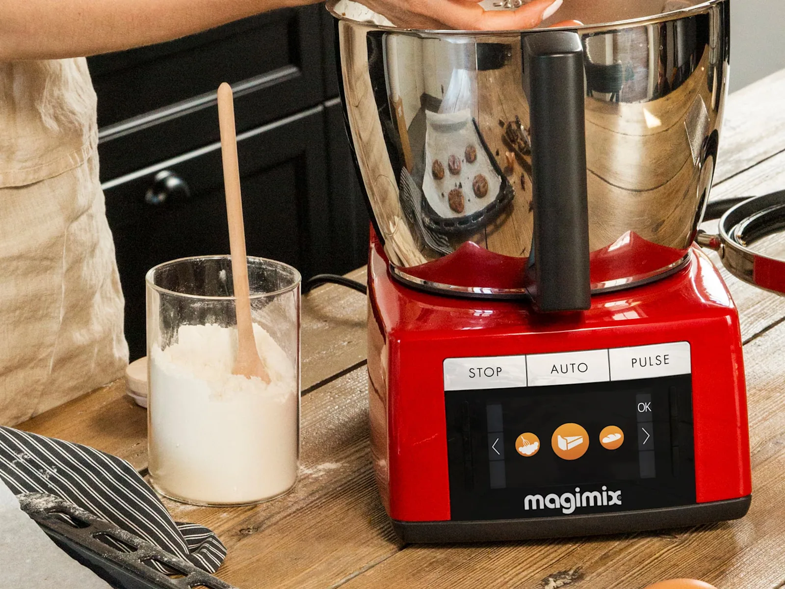Robot Cuiseur Magimix Cook Expert – Argenté, Occasion (modèle LIVOO)