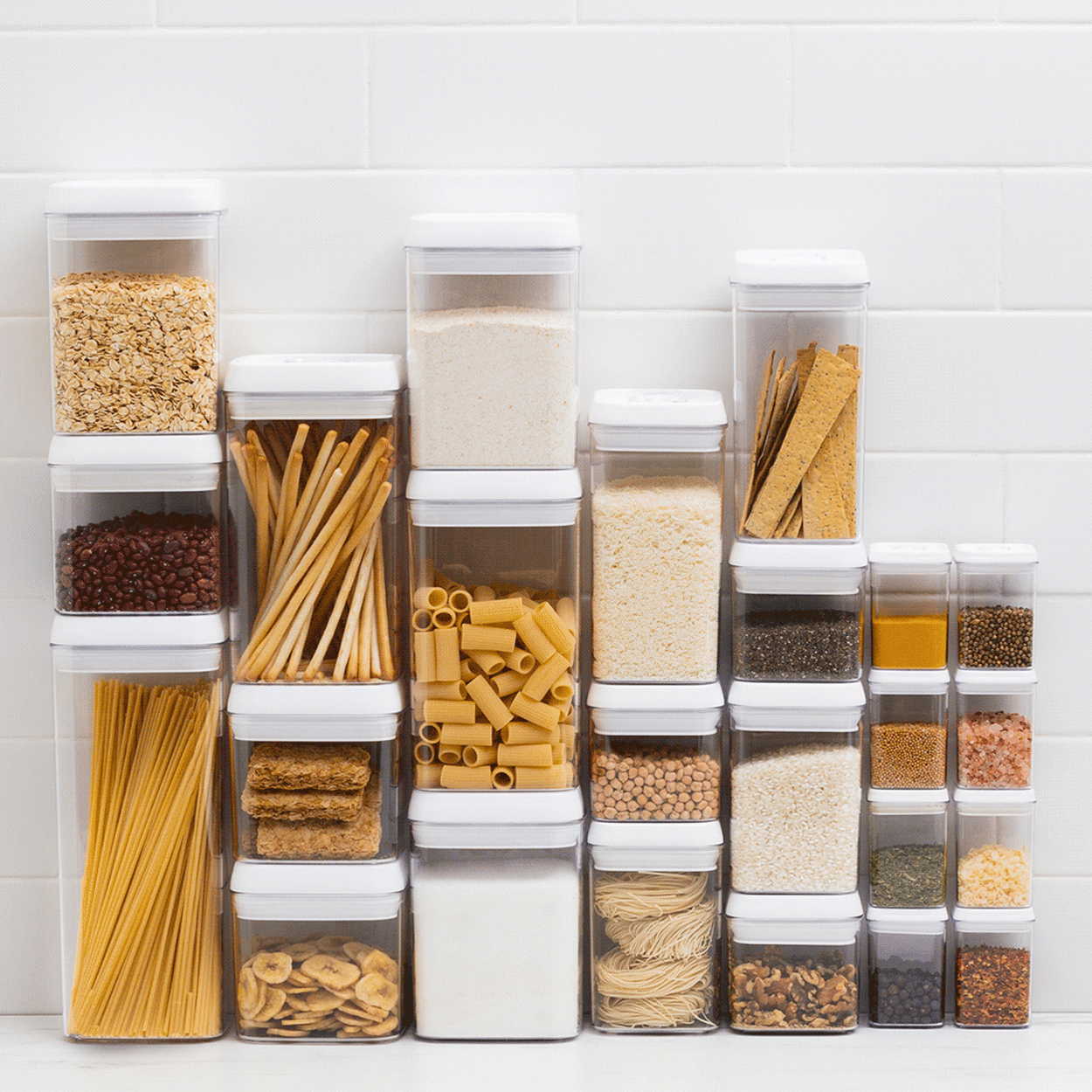 Kitchen Pro Denny Cube Storage Canister Starter Set 24pc Image 2