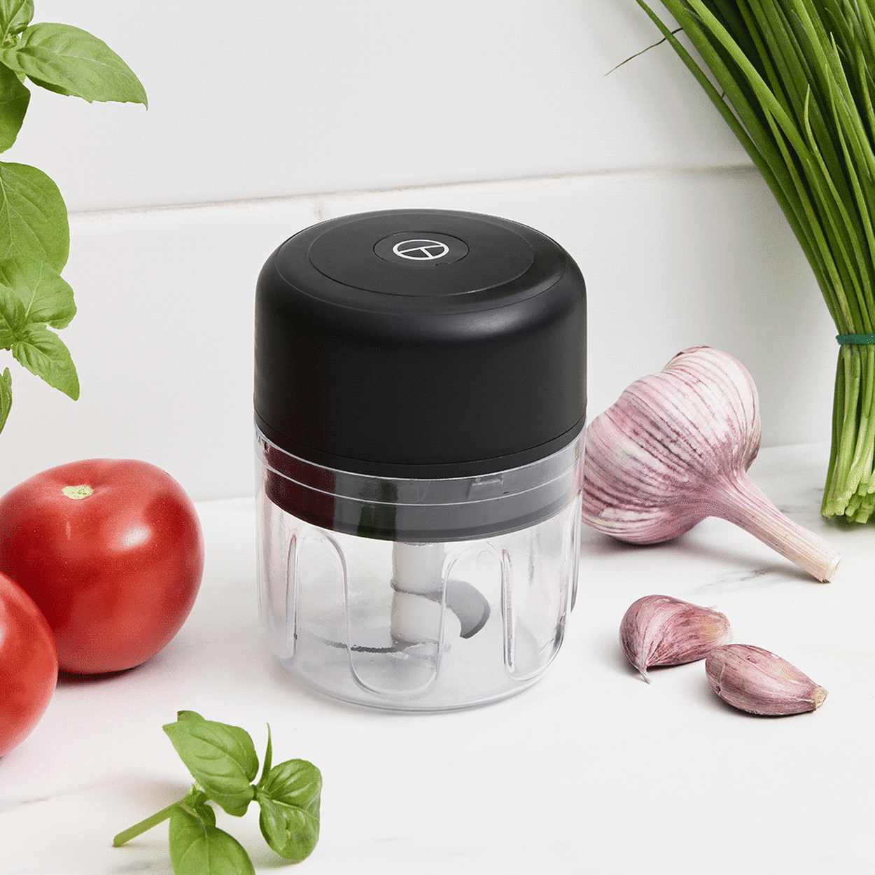 Kitchen Pro Rechargeable Mini Food Chopper Black Image 6