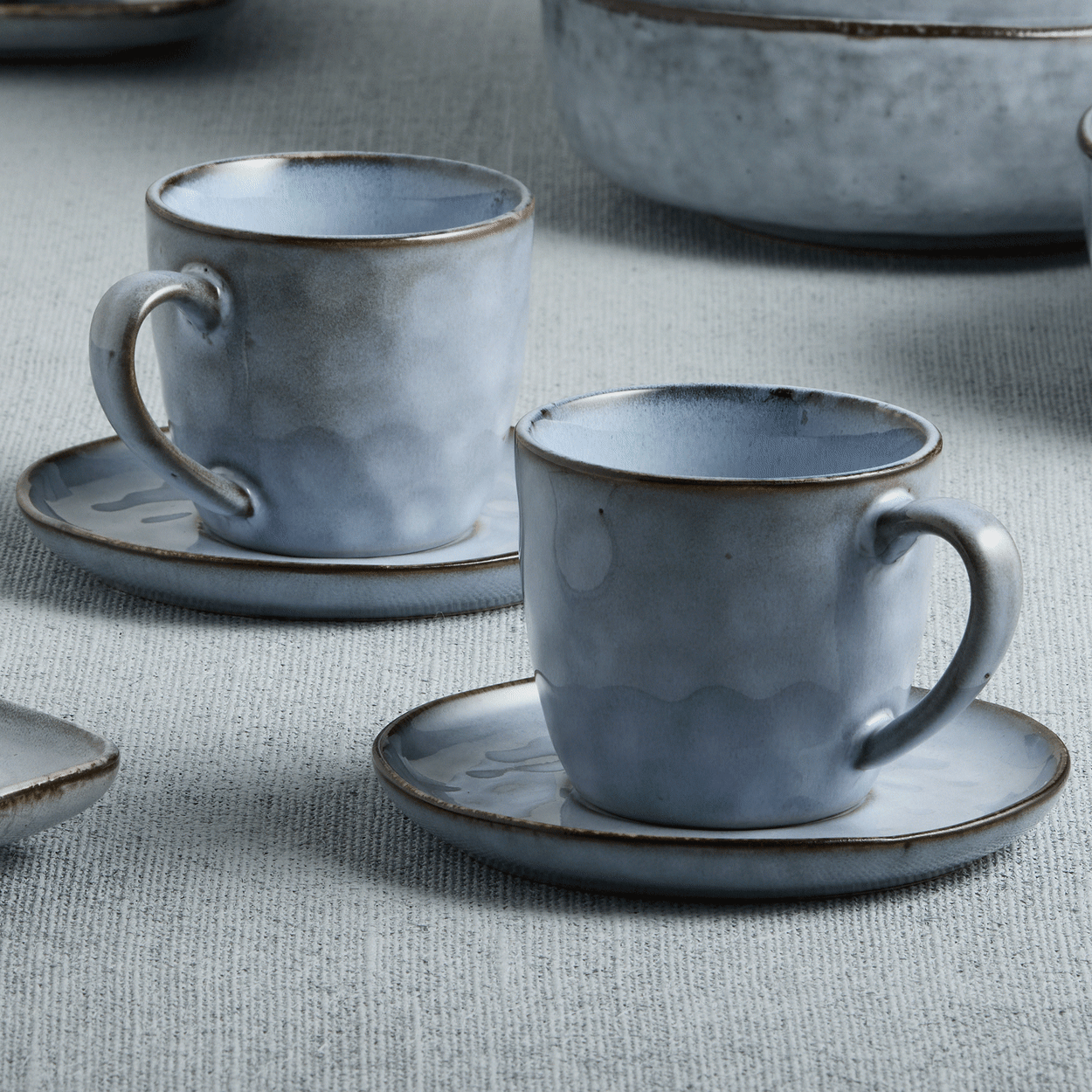 Salisbury & Co Baltic Cup and Saucer 280ml Grey Image 6