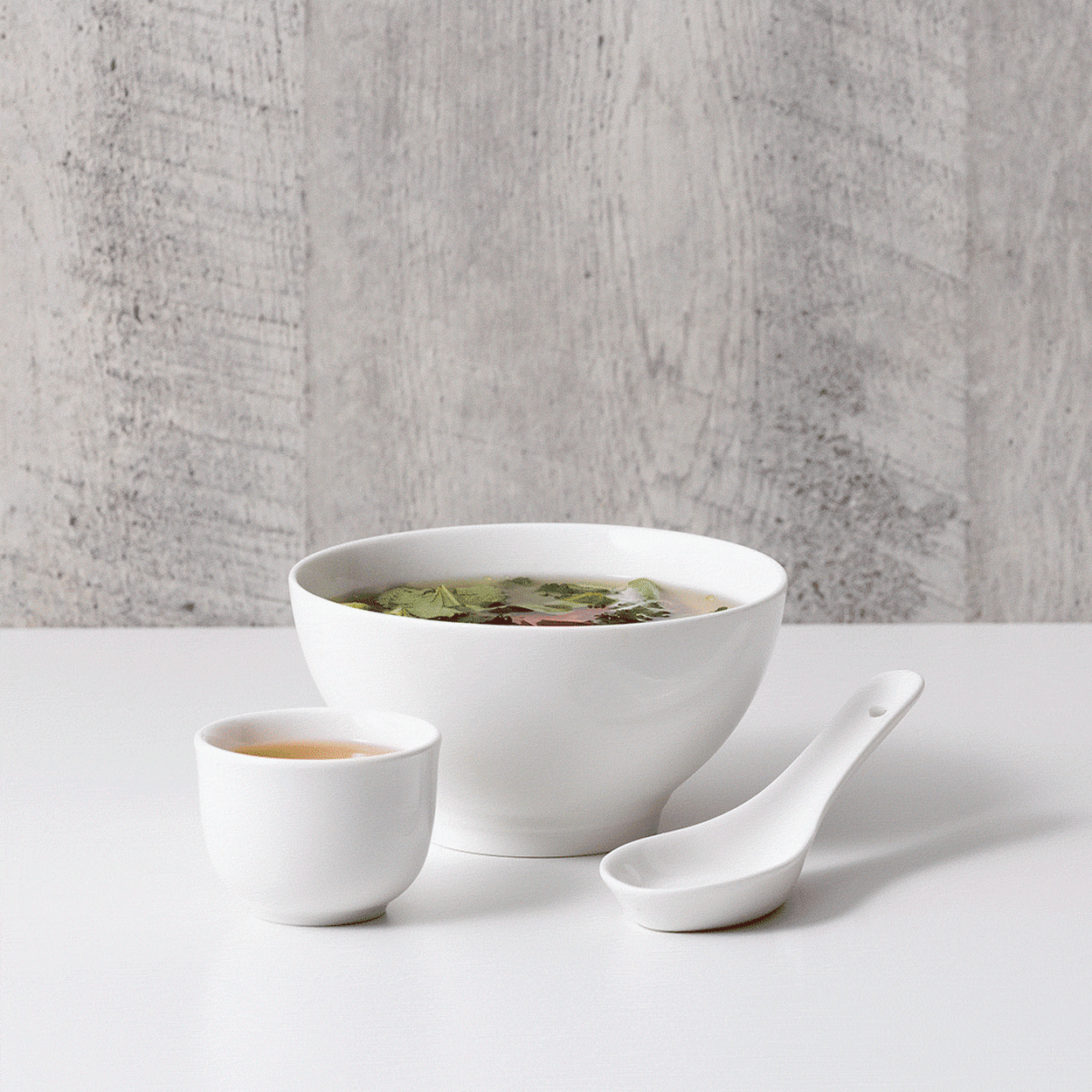 Salisbury & Co Classic Noodle Bowl 18cm White Image 6