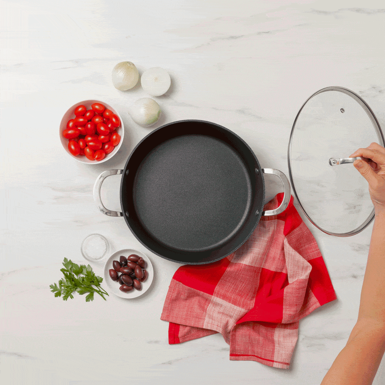 Wolstead Titan Non Stick Induction Chef's Pan 28cm Image 6