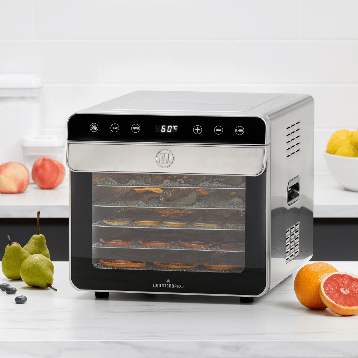 Wolstead Pro 6 Tray Dehydrator Stainless Steel Image 6
