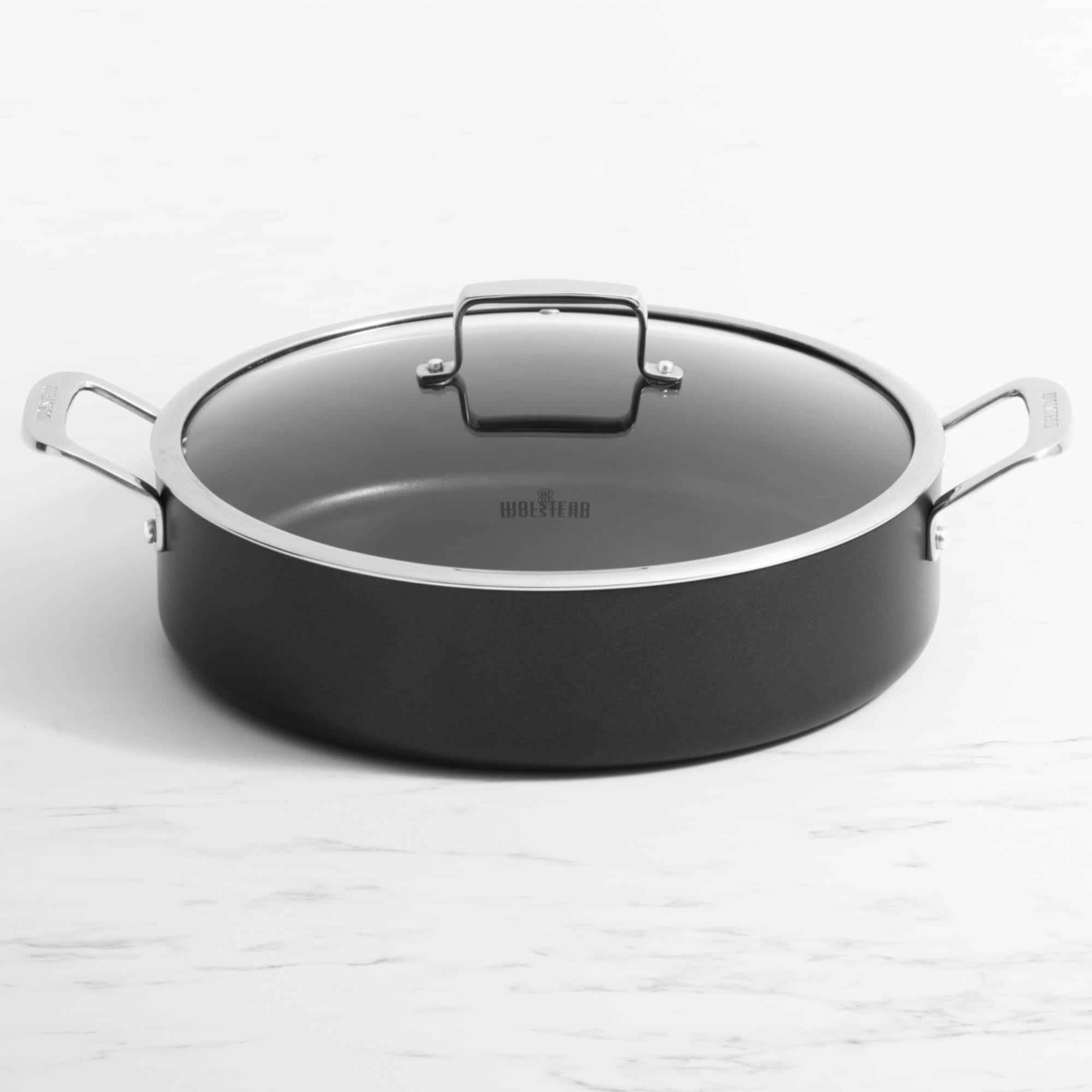 Wolstead Superior+ Non Stick Induction Chef's Pan 32cm - 6.5L Image 1