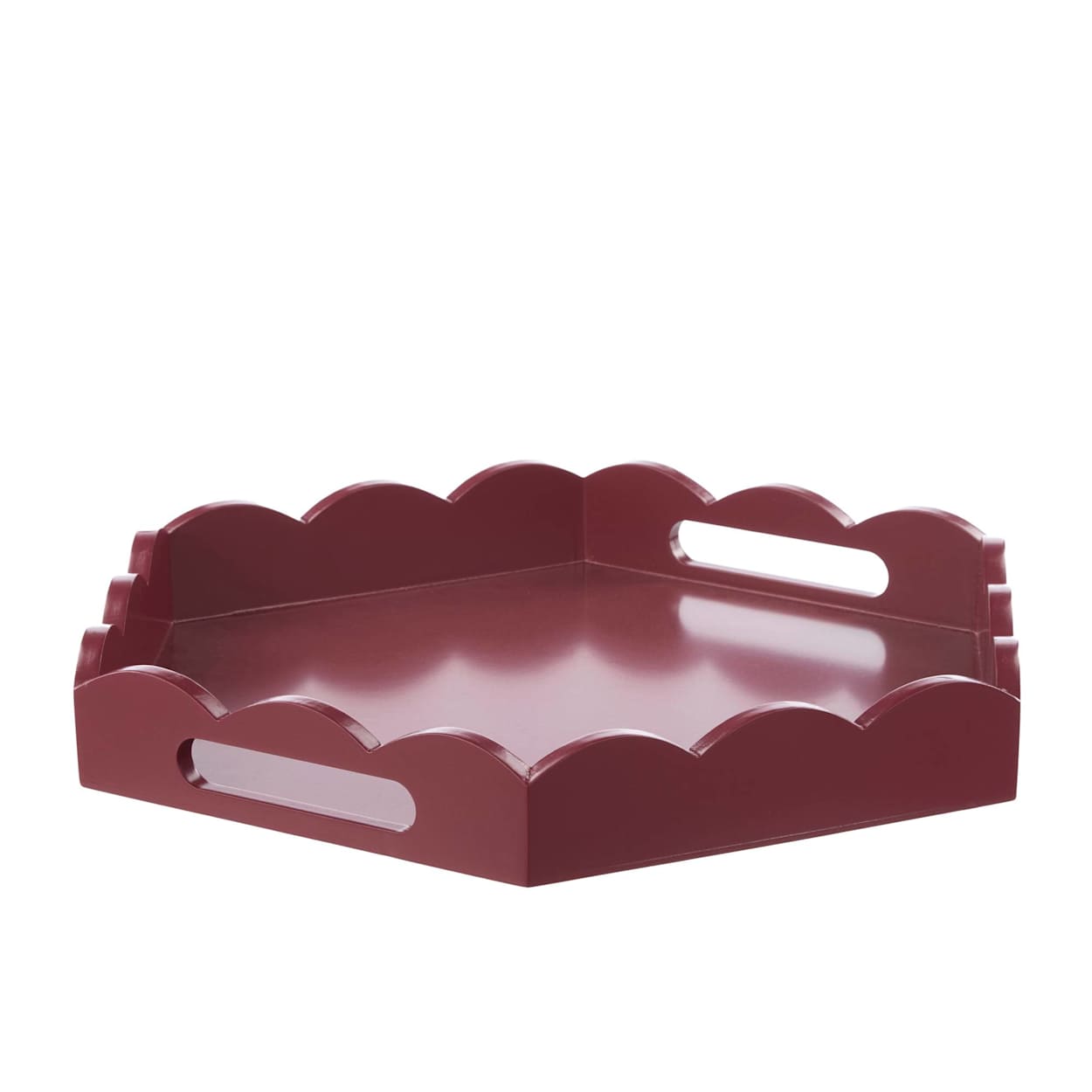 Amalfi Dolly Hexagon Tray Plum