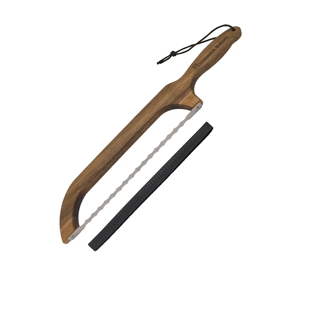 Brunswick Bakers Acacia Wood Bread Bow Knife 41cm Image 2