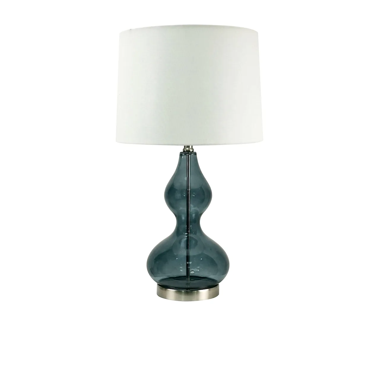 Coast Collection Glass Waist Lamp Blue Image 1