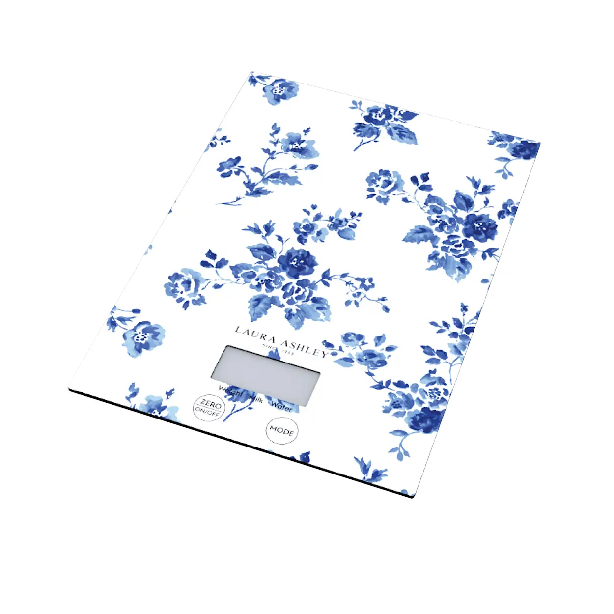 Laura Ashley China Rose Rectangular Glass Digital Scale Image 1