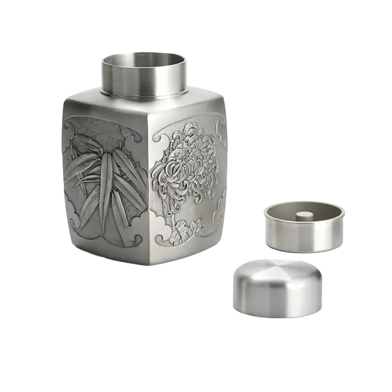 Royal Selangor Four Gentlemen Tea Caddy | Kitchen Warehouse