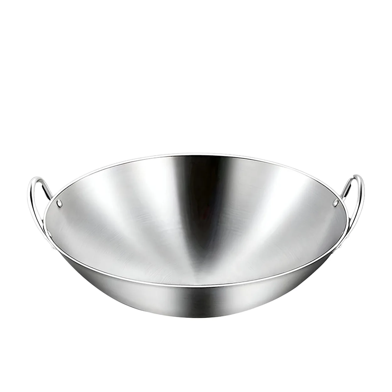 SOGA Stainless Steel Wok 43cm Image 1