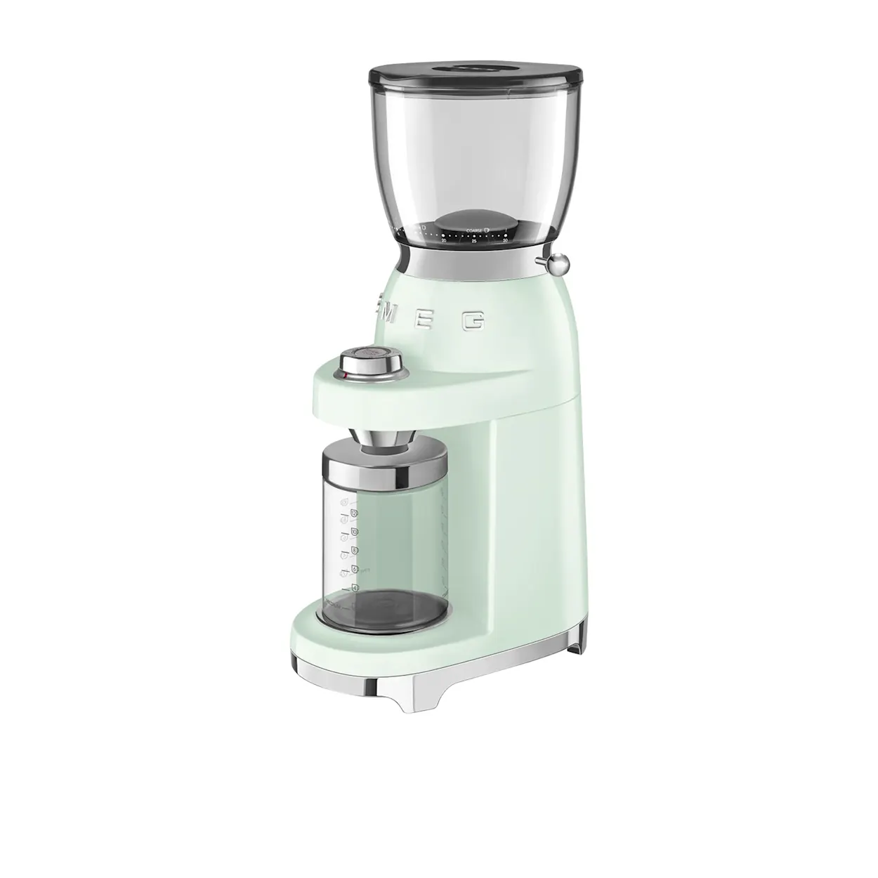 Smeg 50's Retro Style CGF11 Coffee Grinder Pastel Green Image 1
