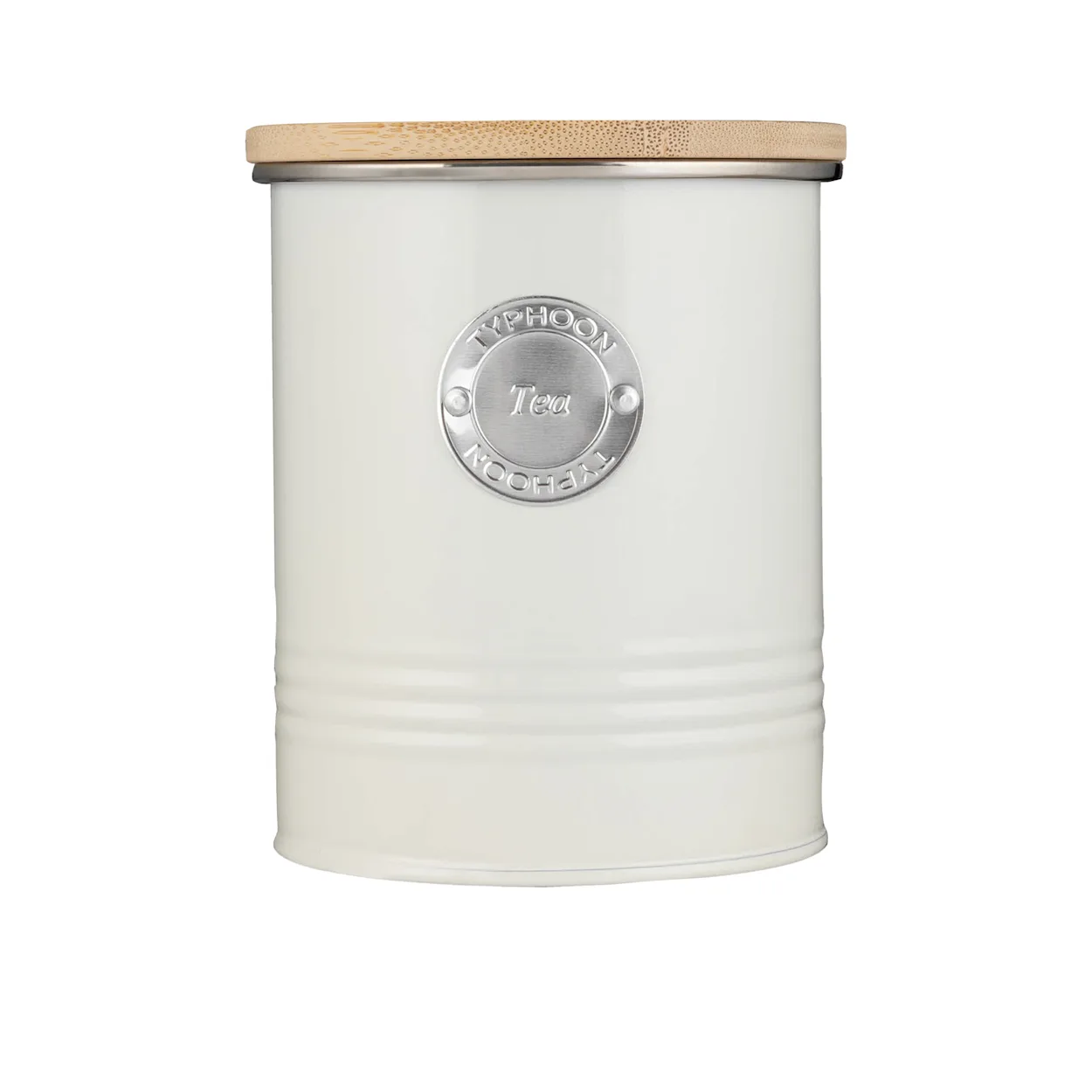 Typhoon Living Tea Canister 1L Cream Image 1