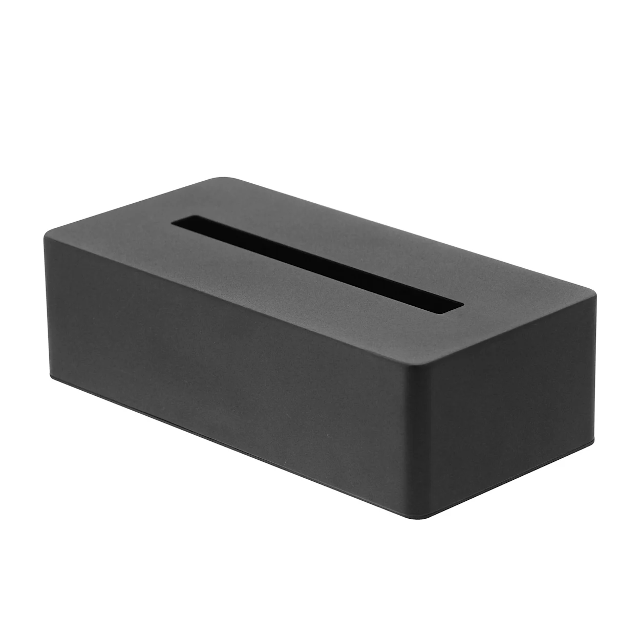 Yamazaki Tower Tissue Box Black Image 1