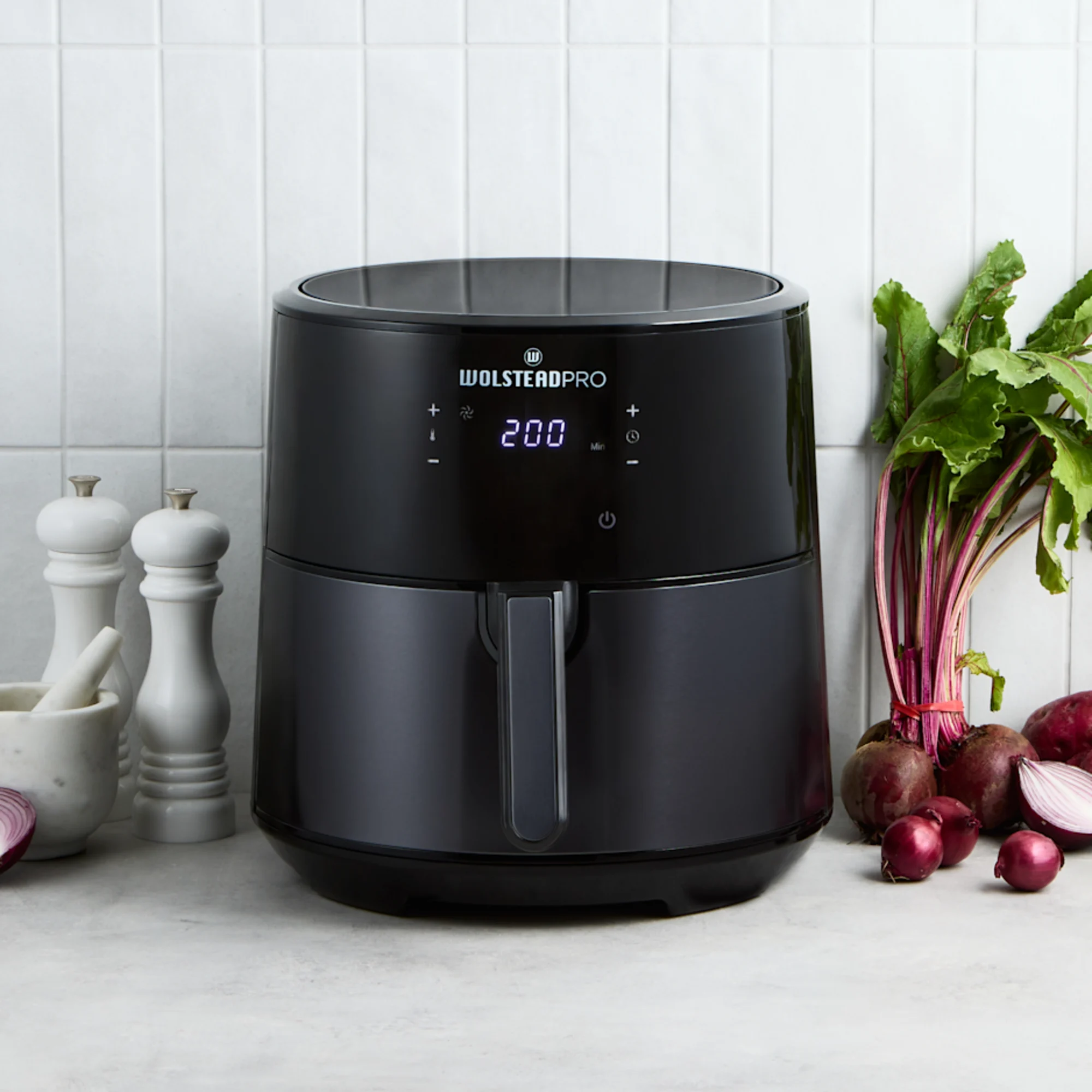 Wolstead Pro Swift Digital Air Fryer 8L Matte Black Image 3