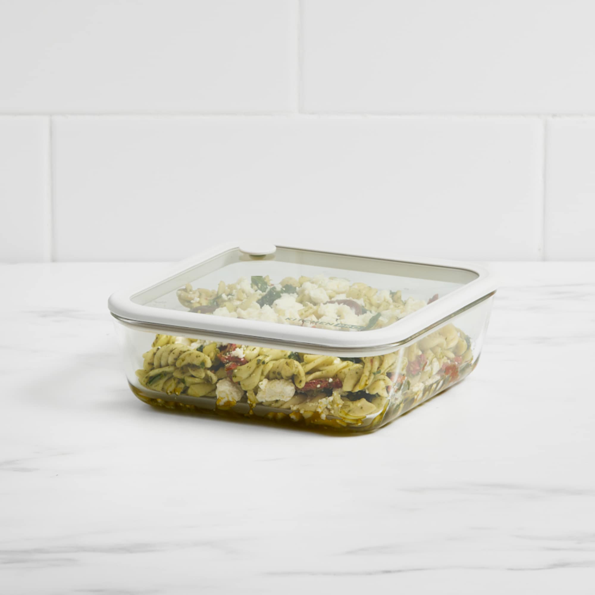 Kitchen Pro Airlock Rectangular Glass Container Set 4pc | Kitchen Warehouse™