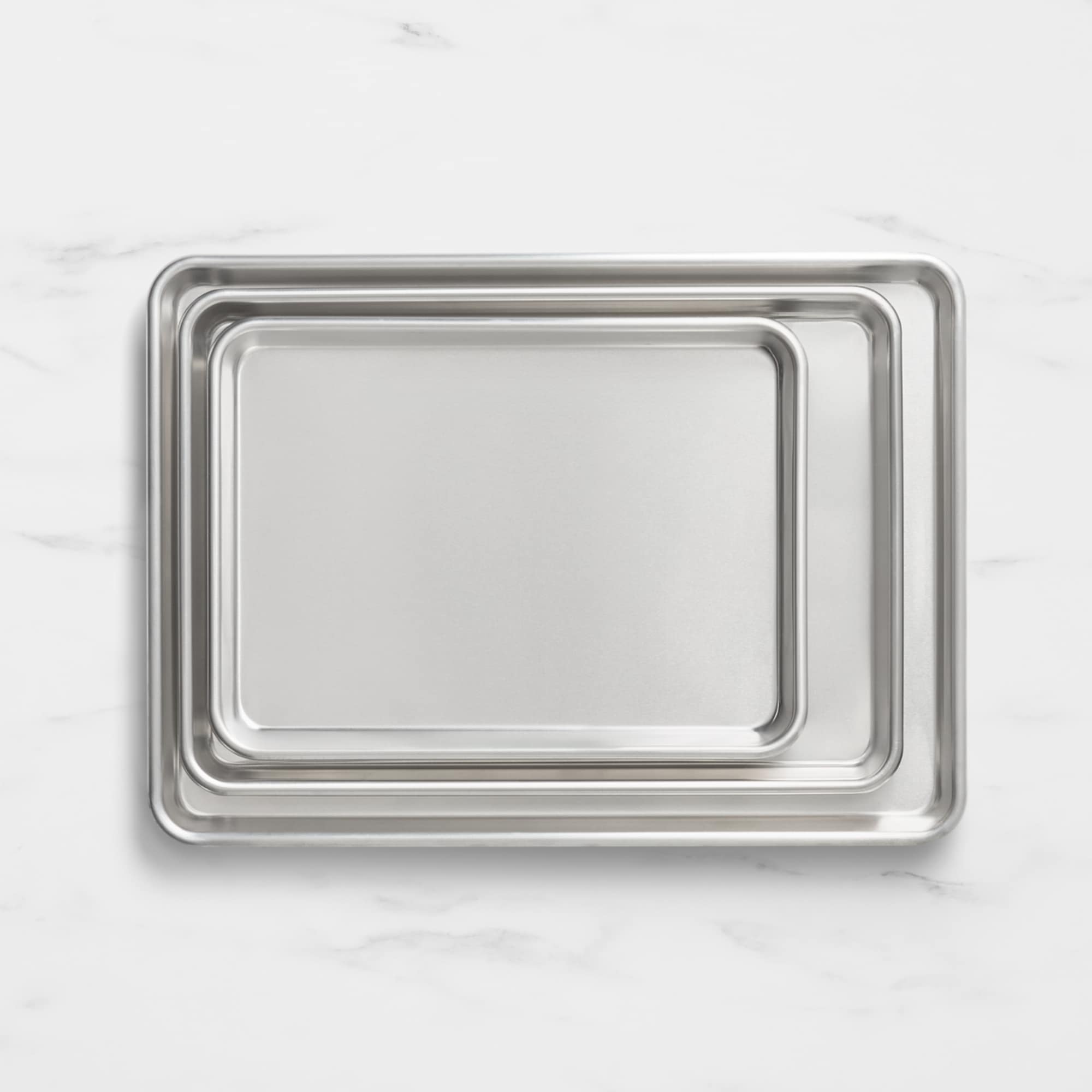 Kitchen Pro Bakewell Aluminium Baking Tray Set of 3