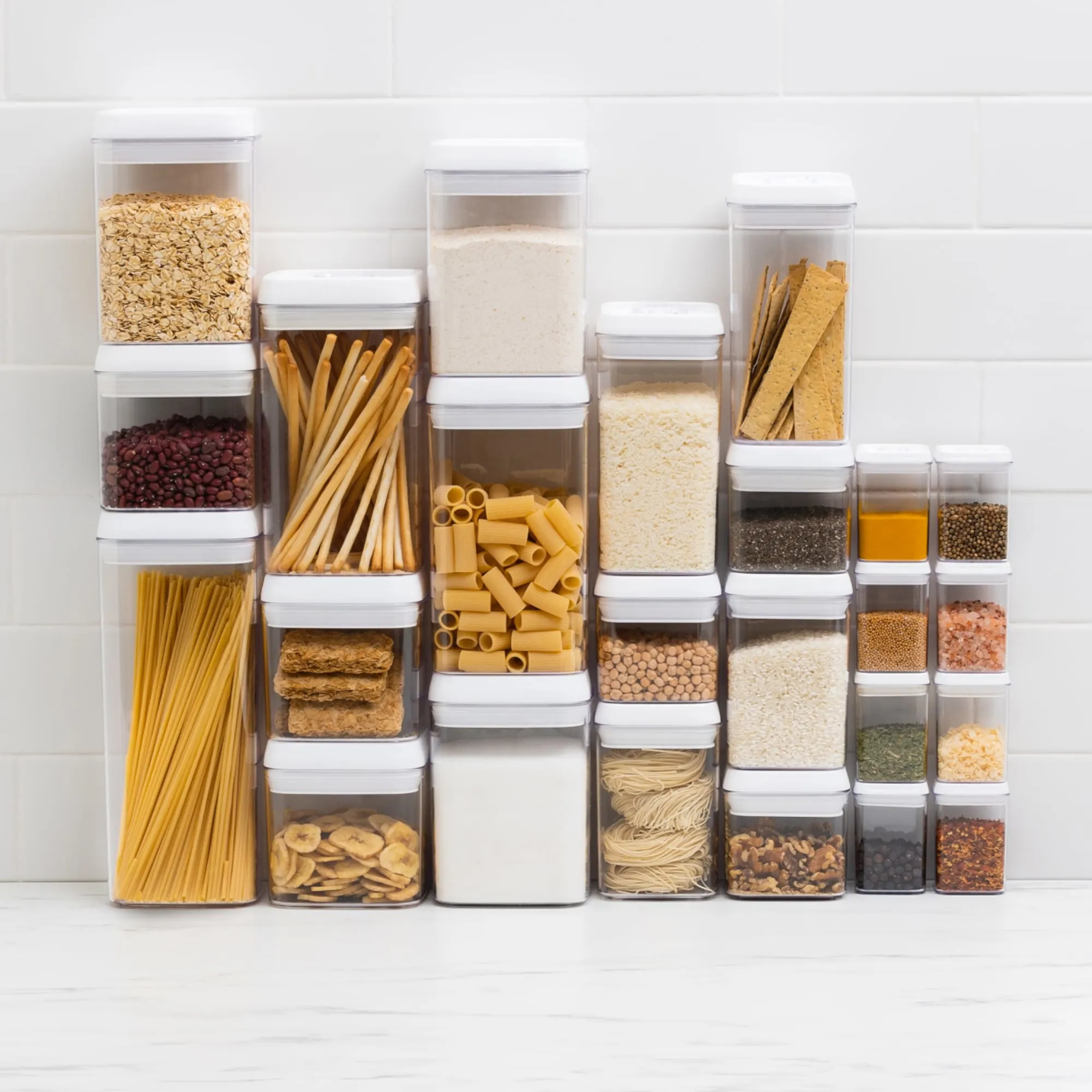 Kitchen Pro Denny Cube Storage Canister Starter Set 24pc Image 1