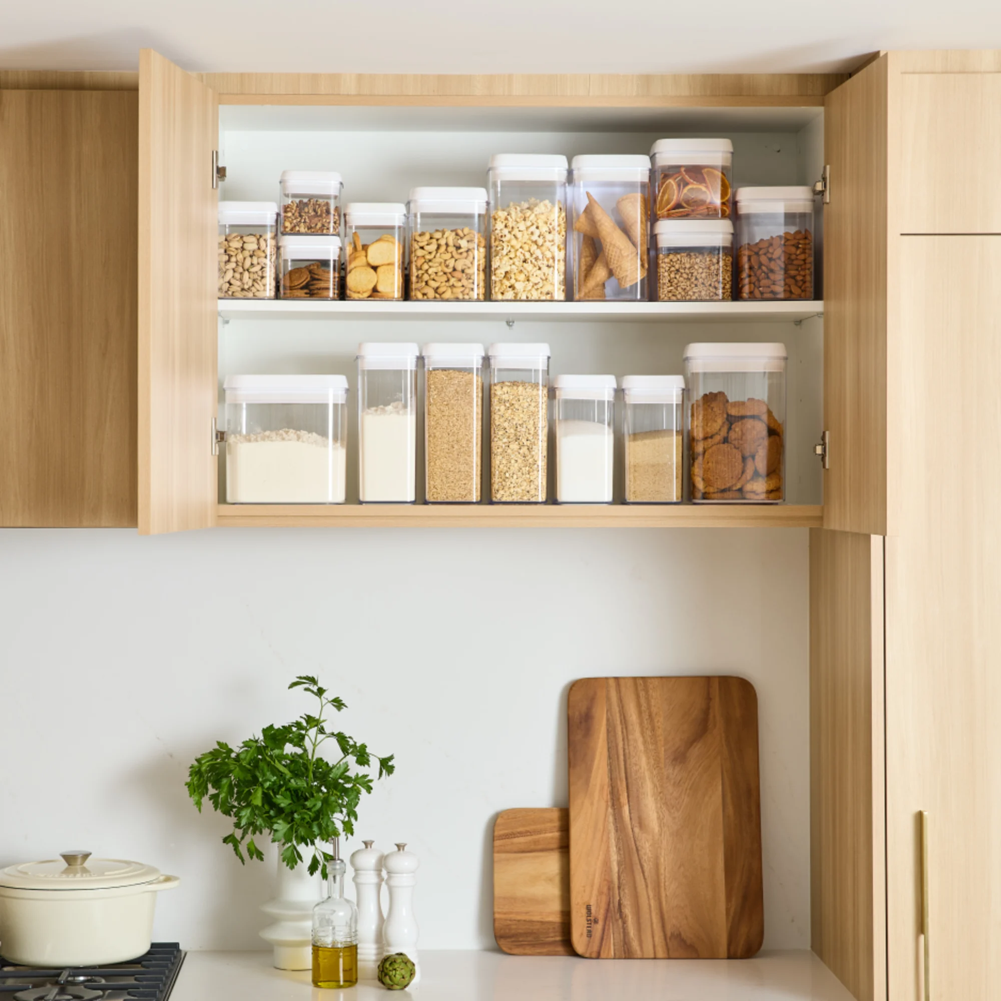 Kitchen Pro Denny Cube Storage Canister 800ml Image 2