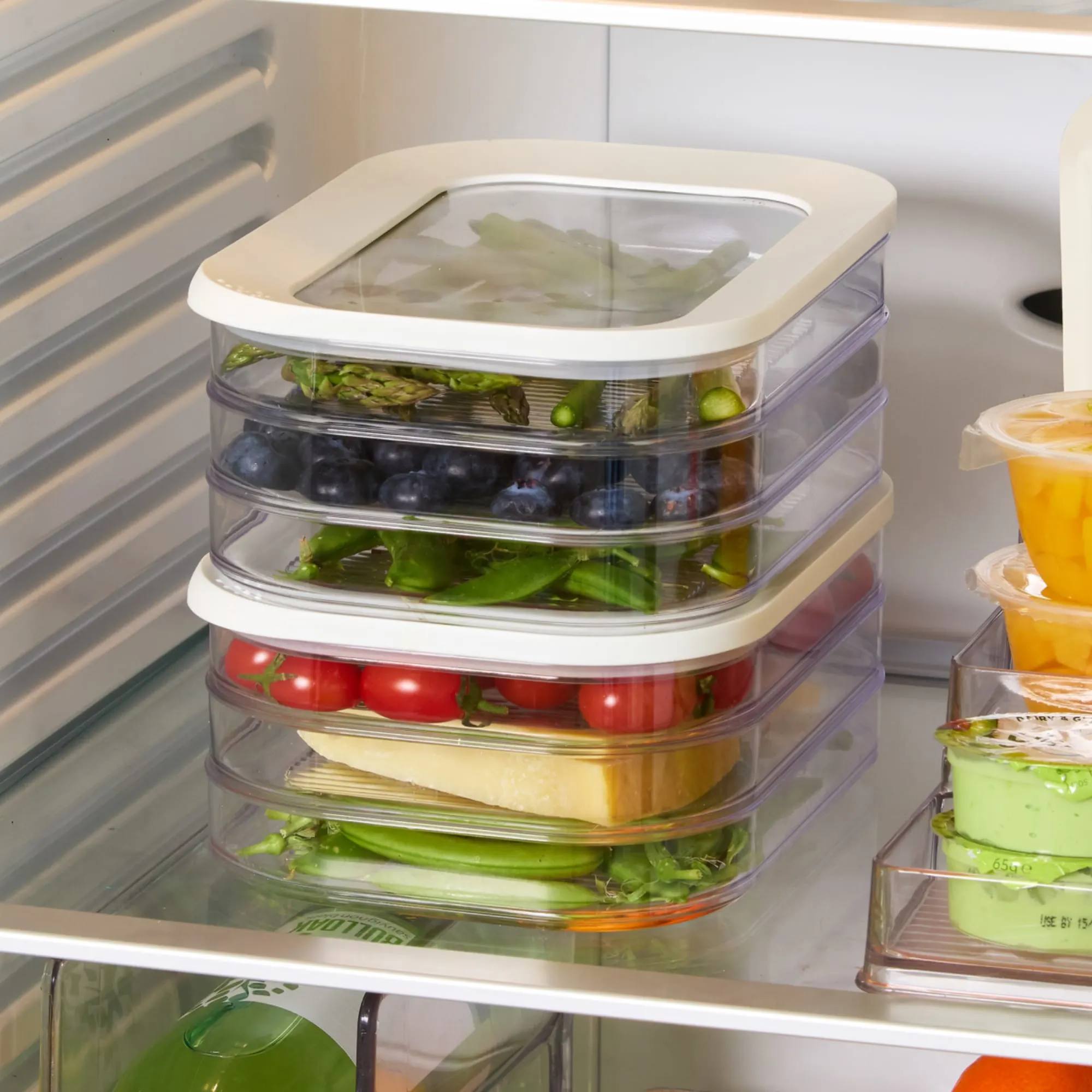 Kitchen Pro Fresh Stackable Container Set of 3 Image 3