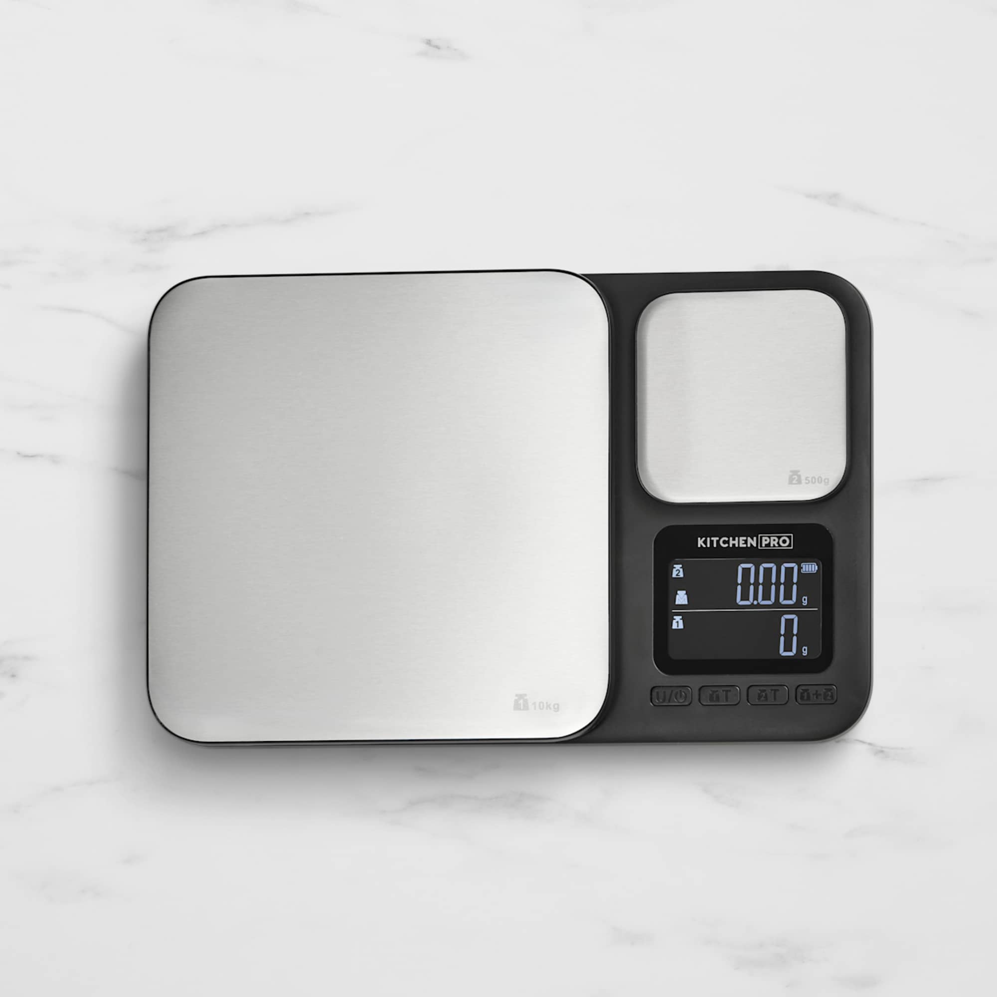Kitchen Pro Precision Stainless Steel Dual Platform Scale 10kg