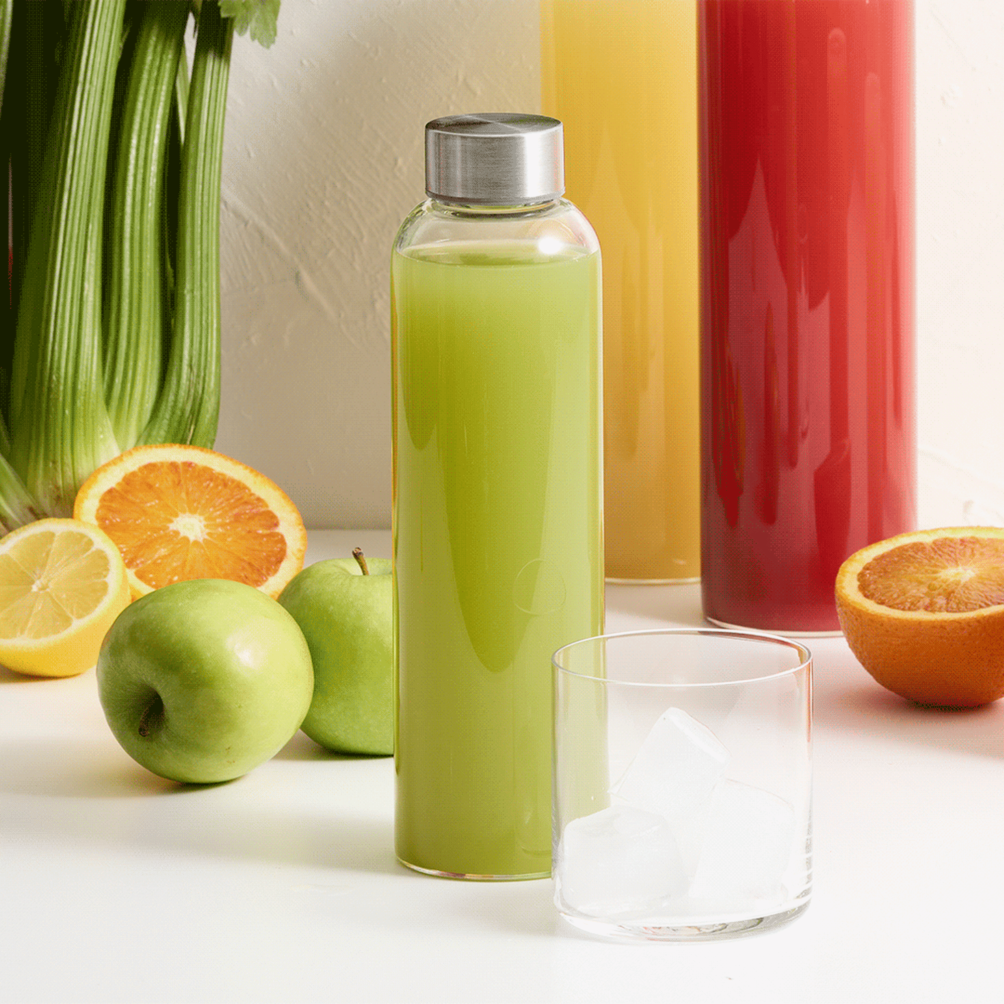 Kitchen Pro Prep Glass Bottle 550mL Set of 4 Image 6