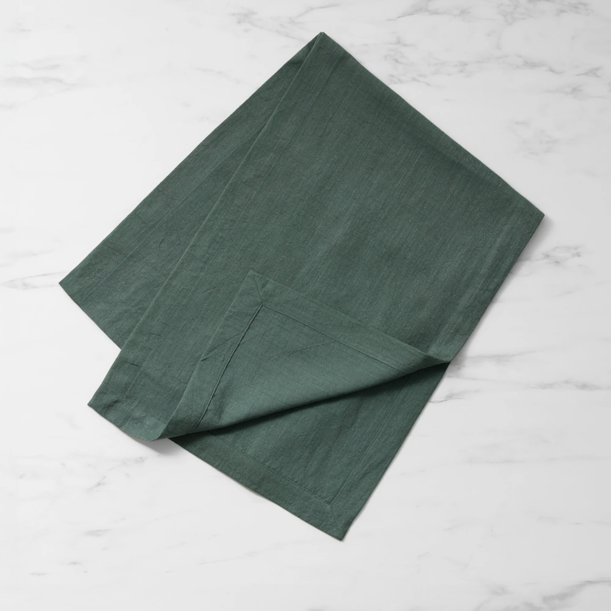 Salisbury & Co Classic Table Runner 200x35cm Hunter Green Image 1