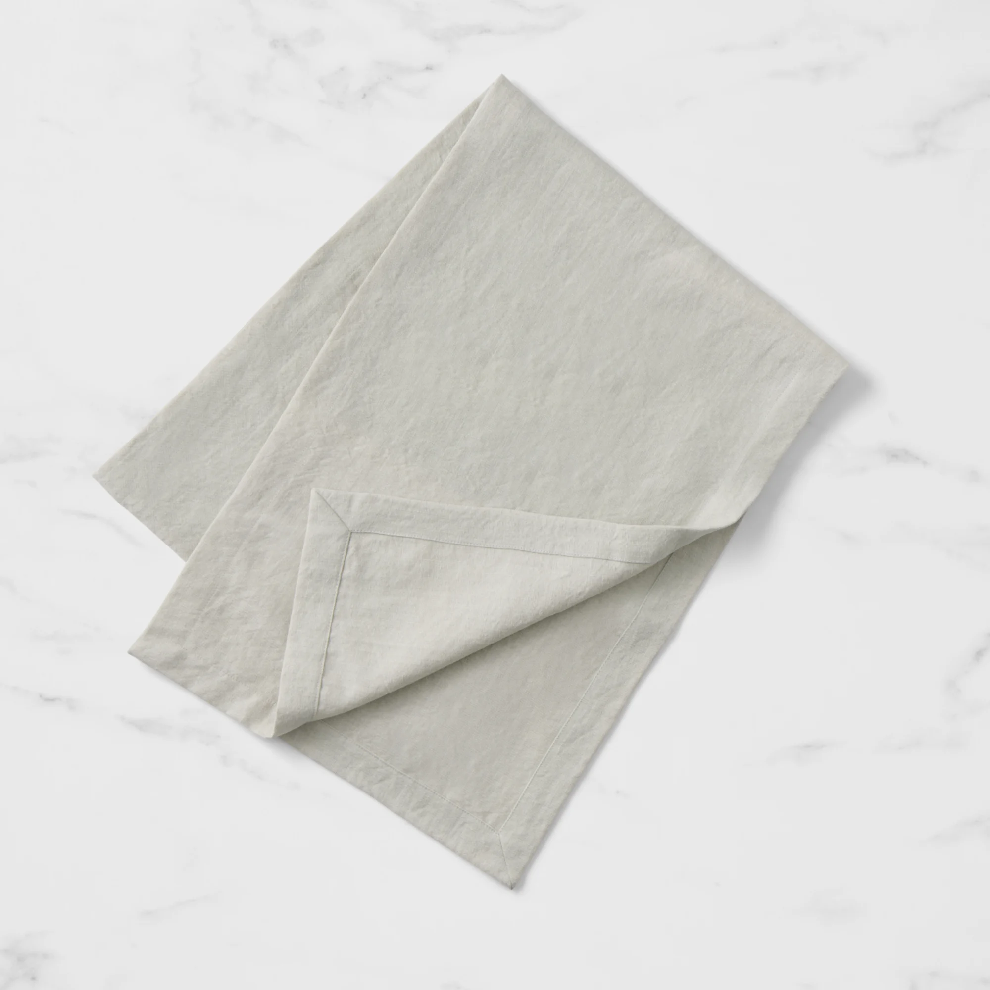 Salisbury & Co Classic Table Runner 200x35cm Light Grey Image 1