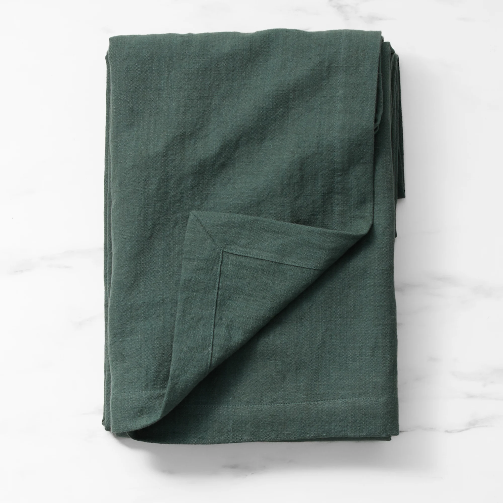 Salisbury & Co Classic Tablecloth 250x150cm Hunter Green Image 1
