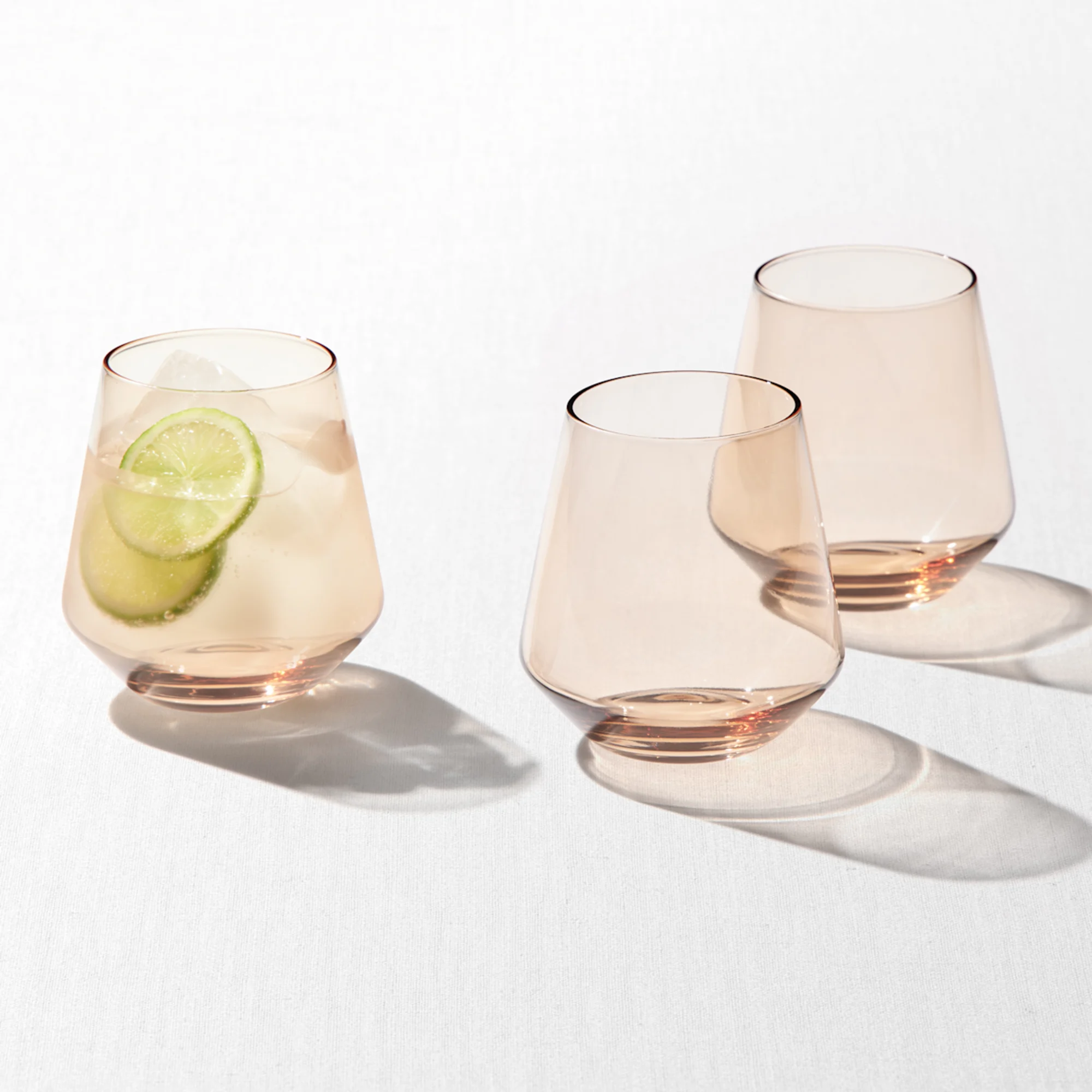 Salisbury & Co Elements Tumbler 415ml Set of 6 Amber Image 2