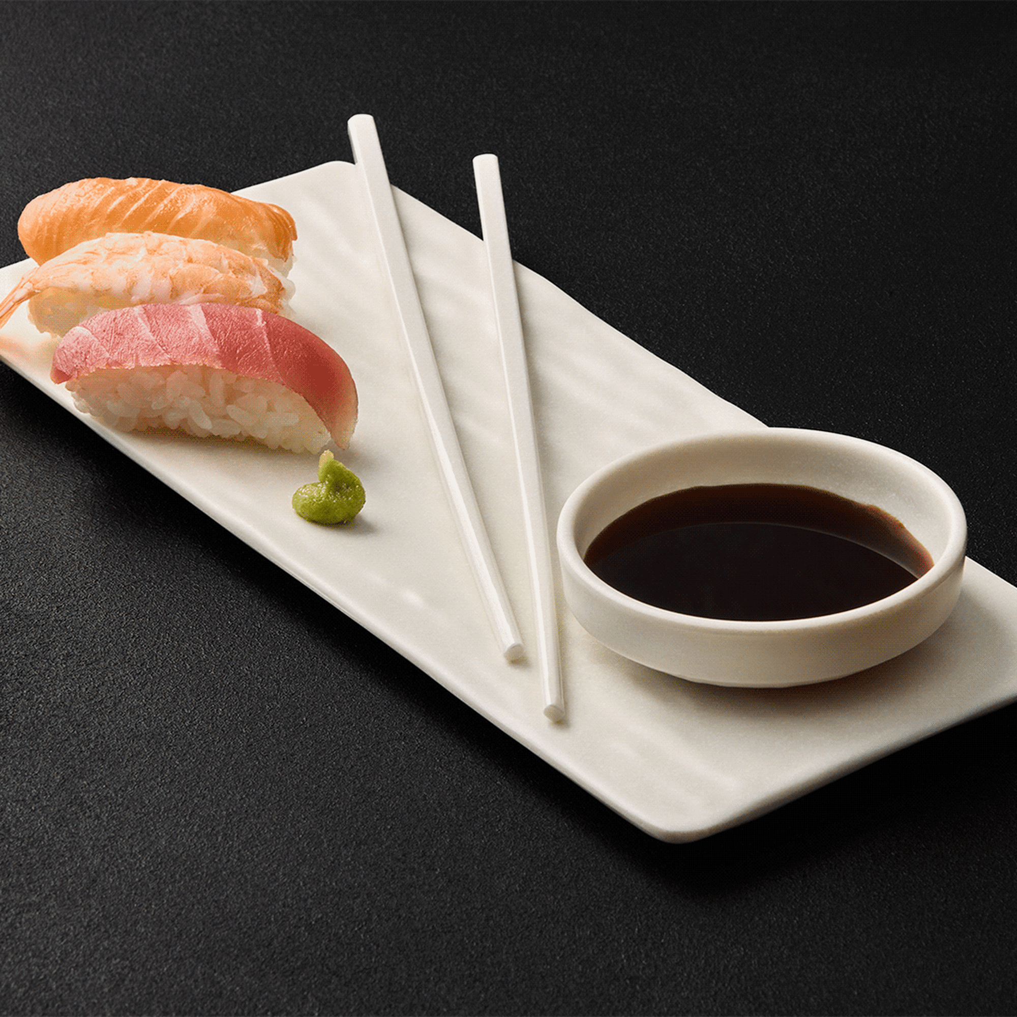 Salisbury & Co Escape Sushi Set White Image 6