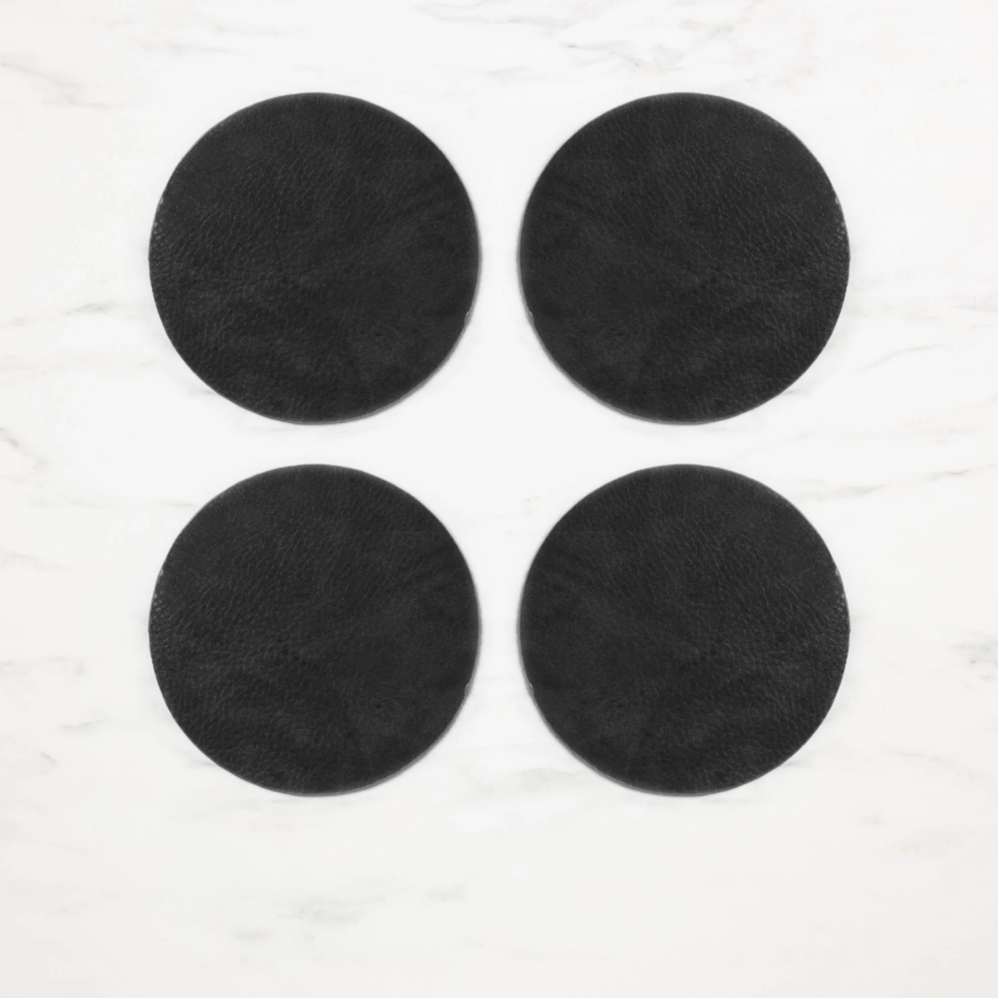 Salisbury & Co Siena Coaster Set of 4 Black Image 1