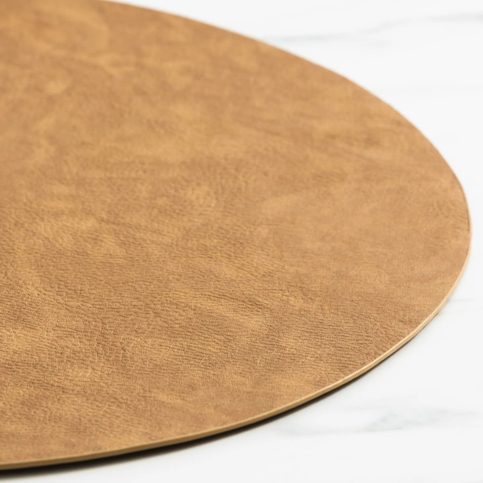 Salisbury & Co Siena Round Placemat 38cm Brown Image 3