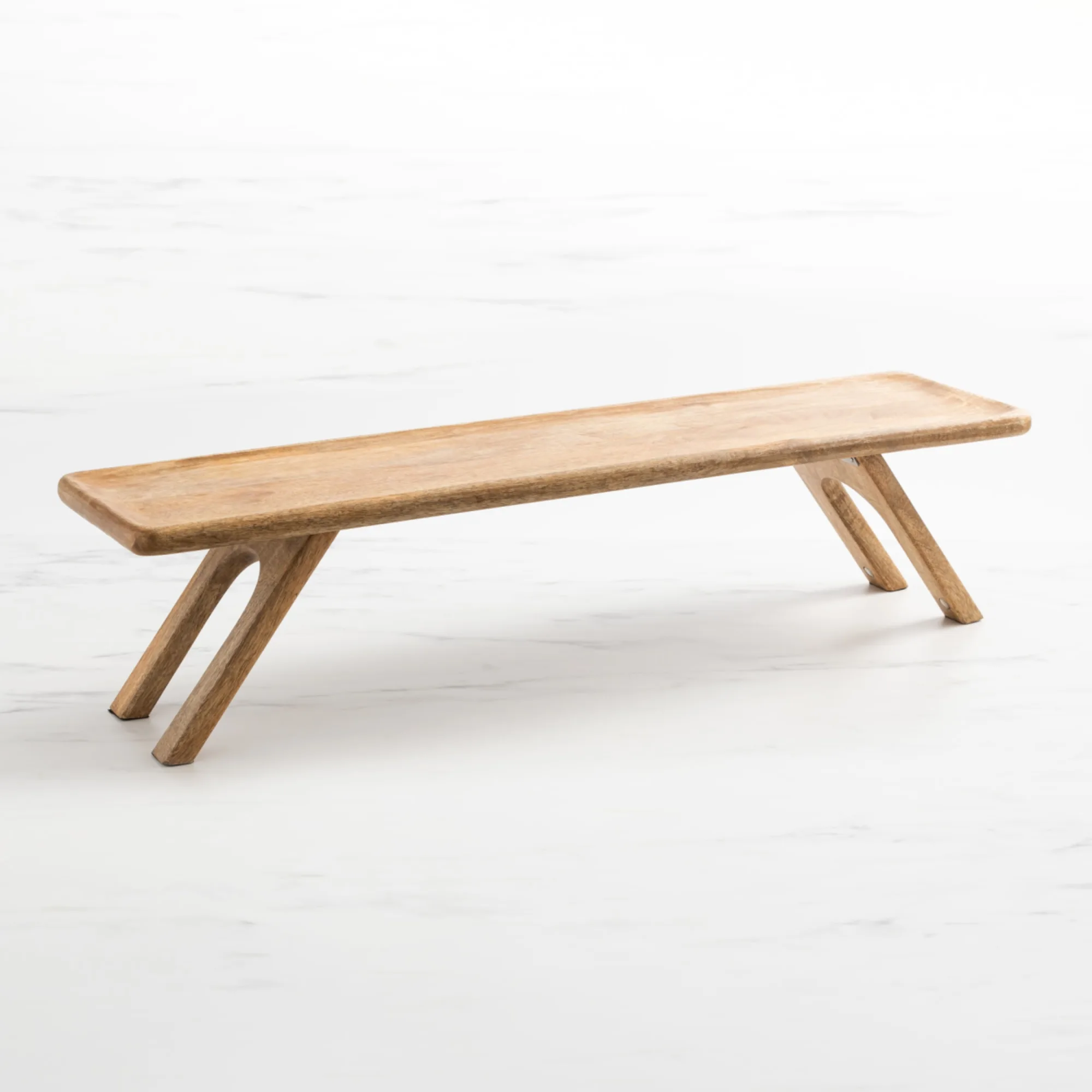 Salisbury & Co Grove Rectangular Platter with Stand 100x25cm Image 1