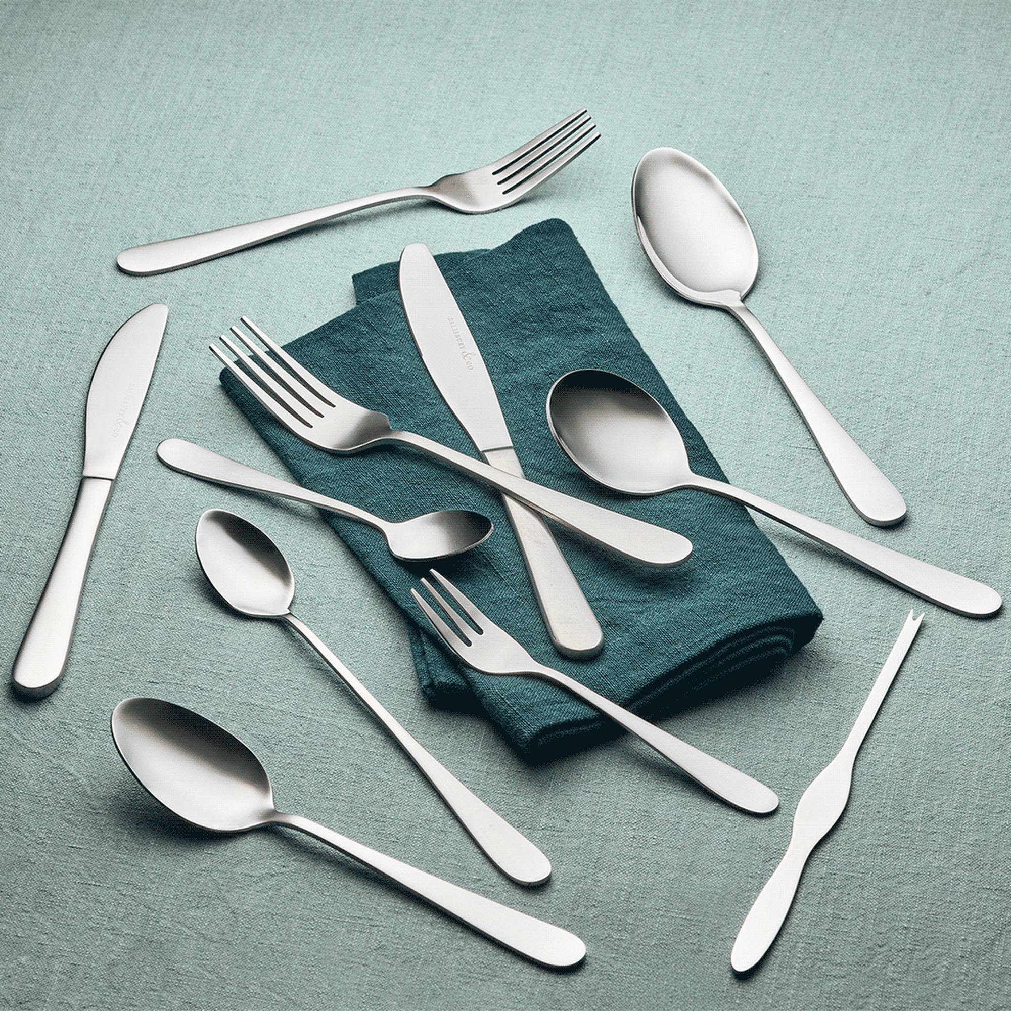 Salisbury & Co Maestro Dessert Knife Set of 6 Image 6