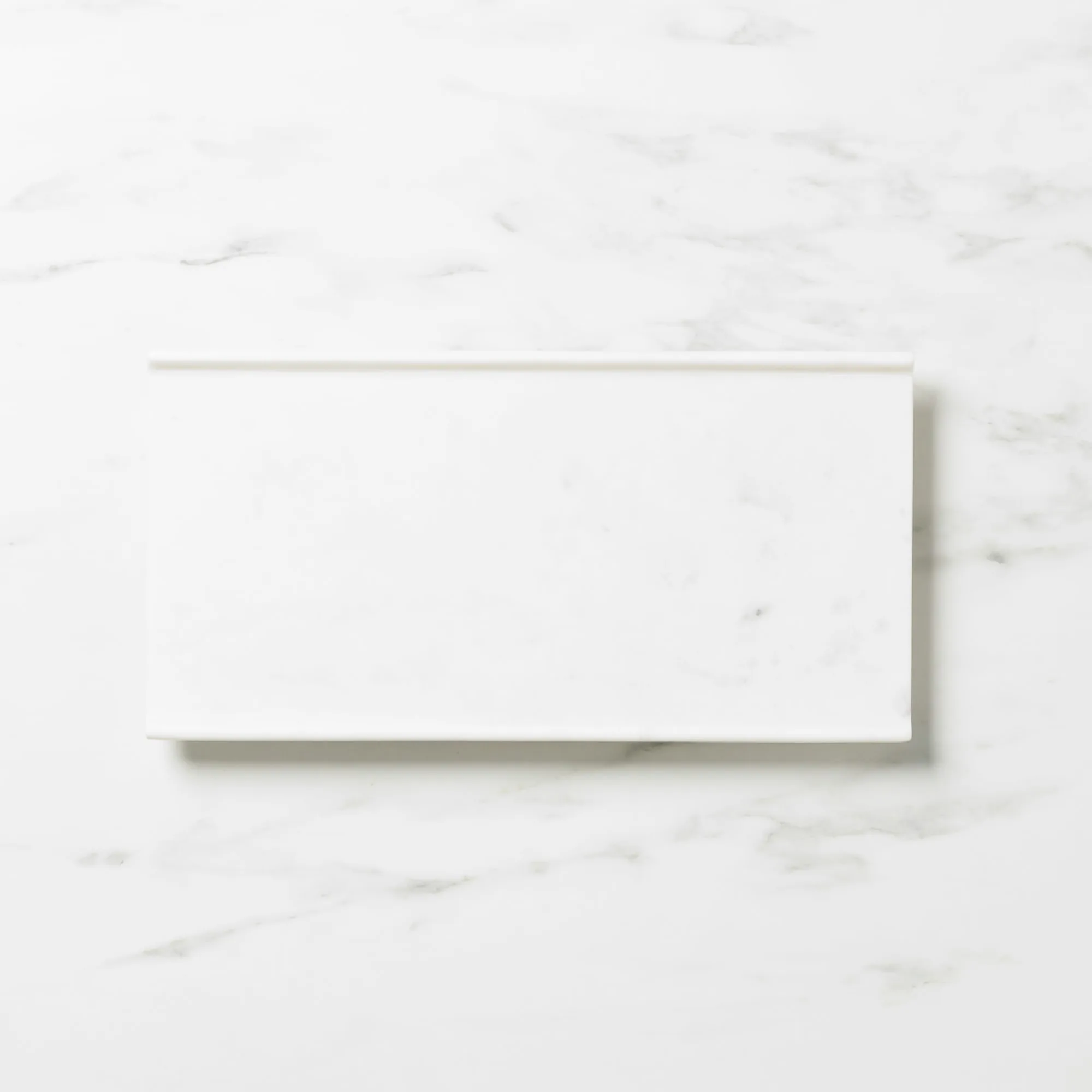 Salisbury & Co Riviera Marble Serving Board 35x18cm White Image 1