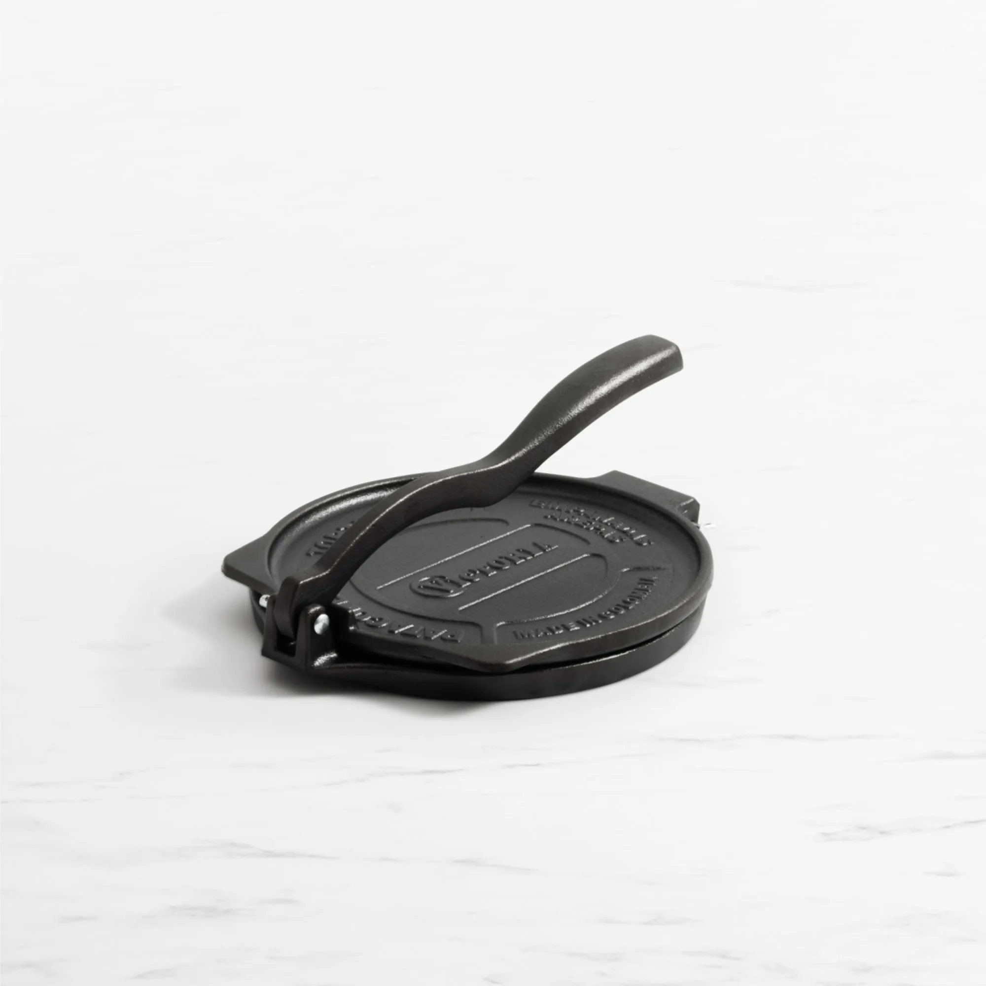 Victoria Seasoned Cast Iron Tortilla Press Heavy Duty 20cm Image 1