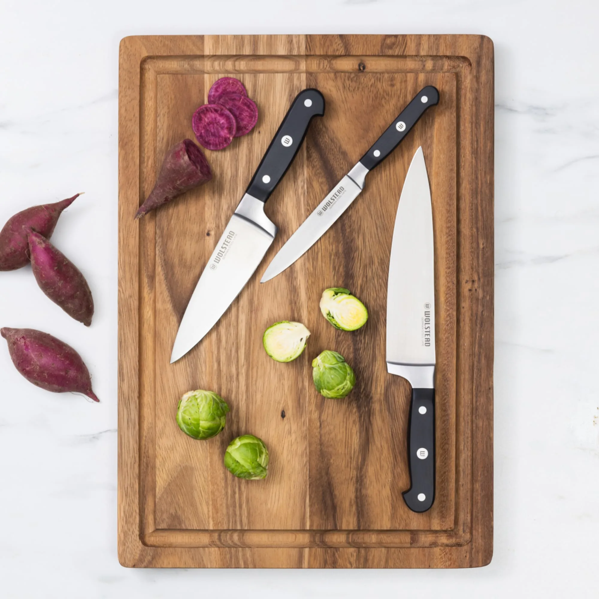 Wolstead Calibre 3pc Prep Knife Set Image 3