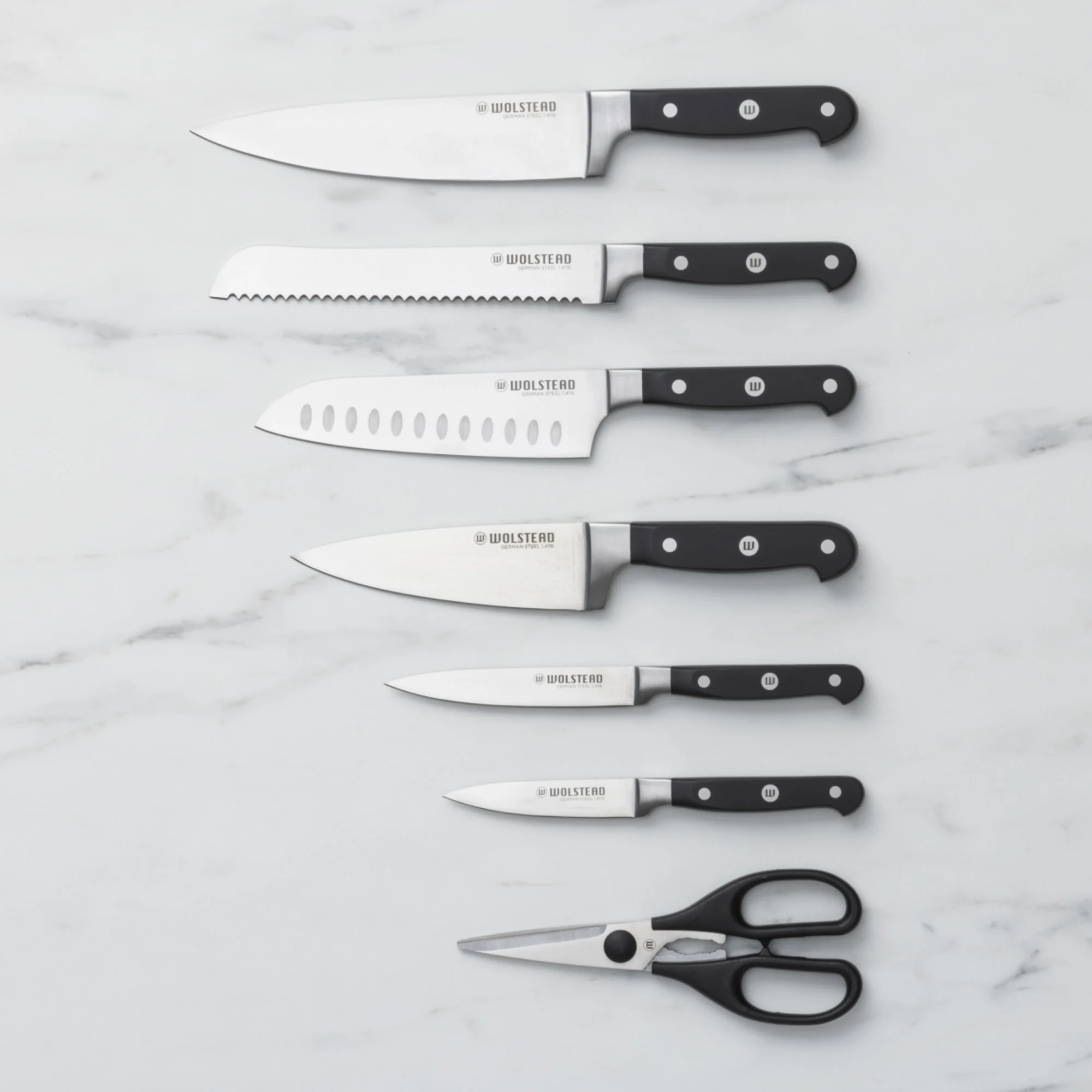 Wolstead Calibre 8pc Knife Block Set Image 2