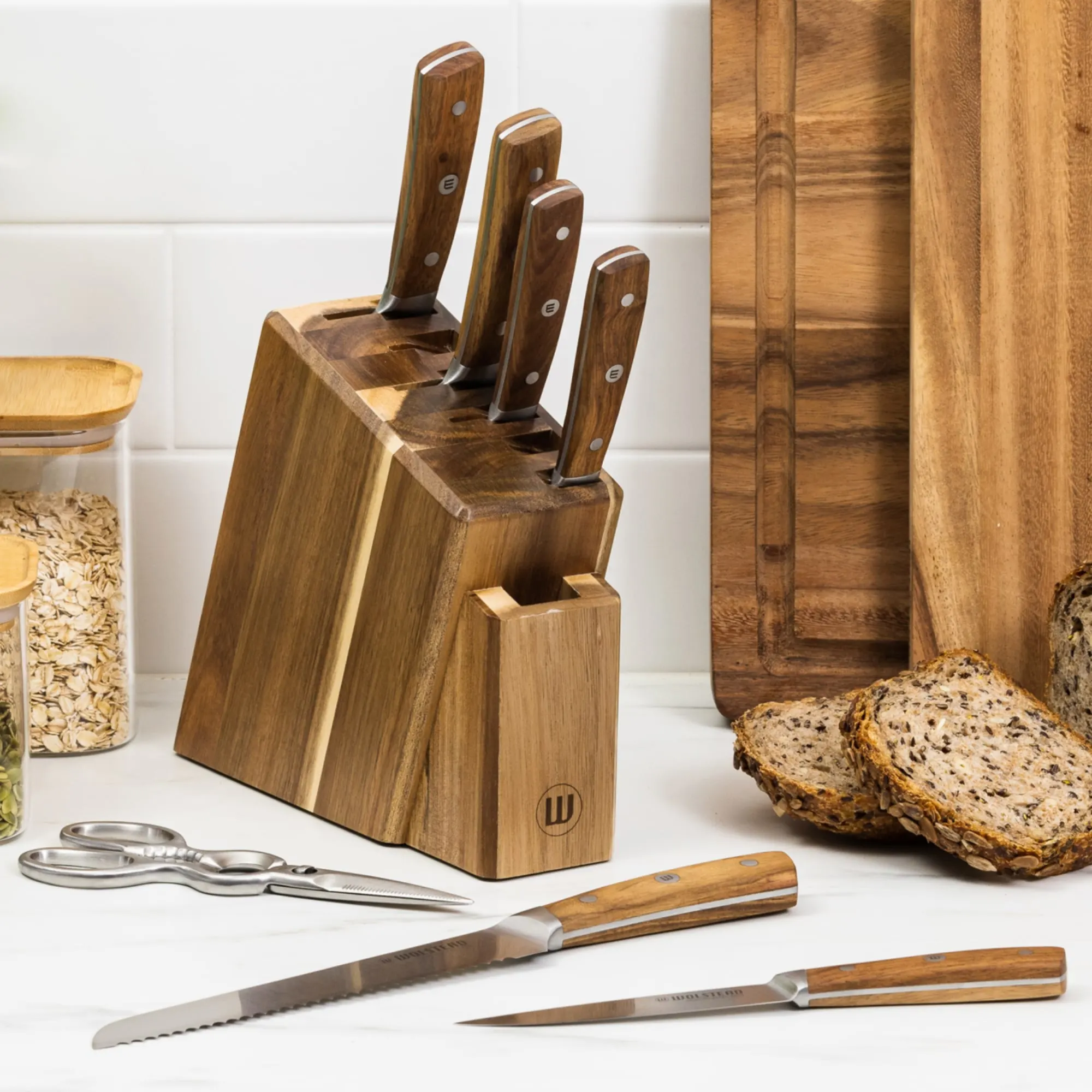 Wolstead Estate 8pc Knife Block Set Image 3