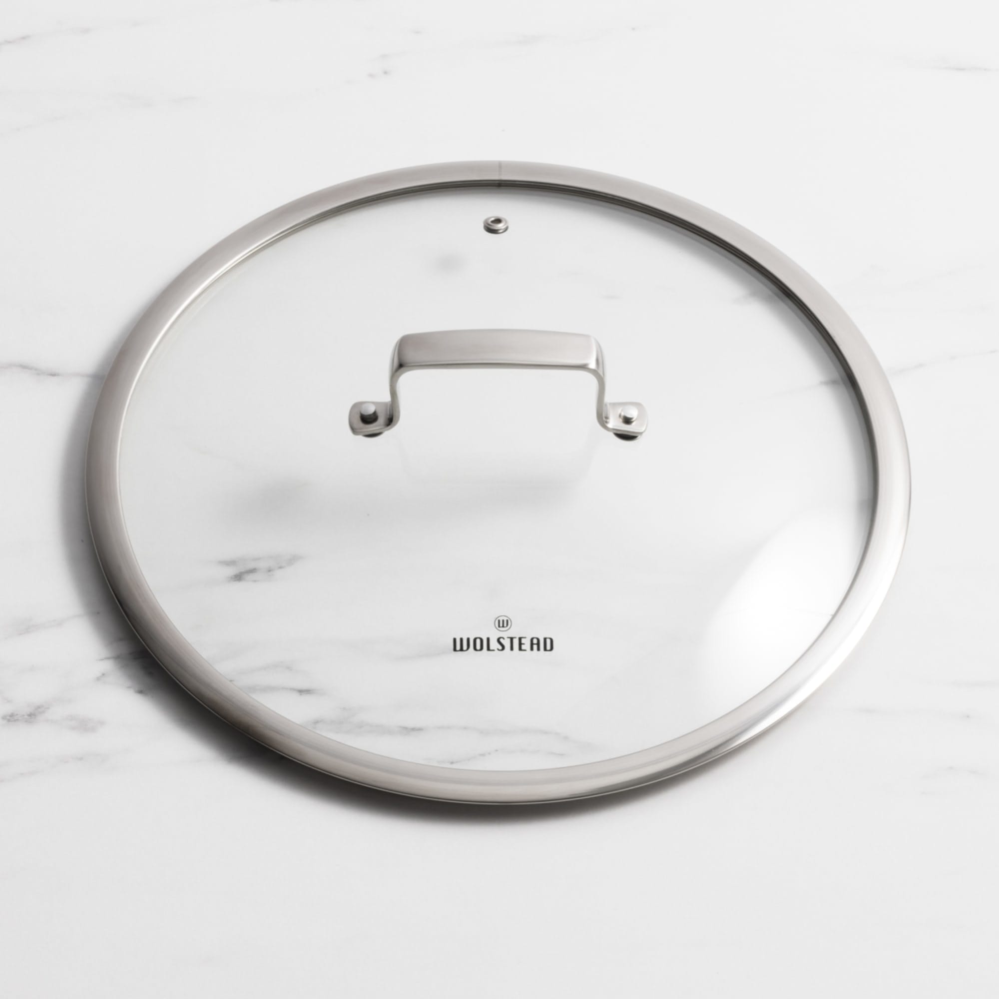 Wolstead Glass Lid with Silver Rim 30cm