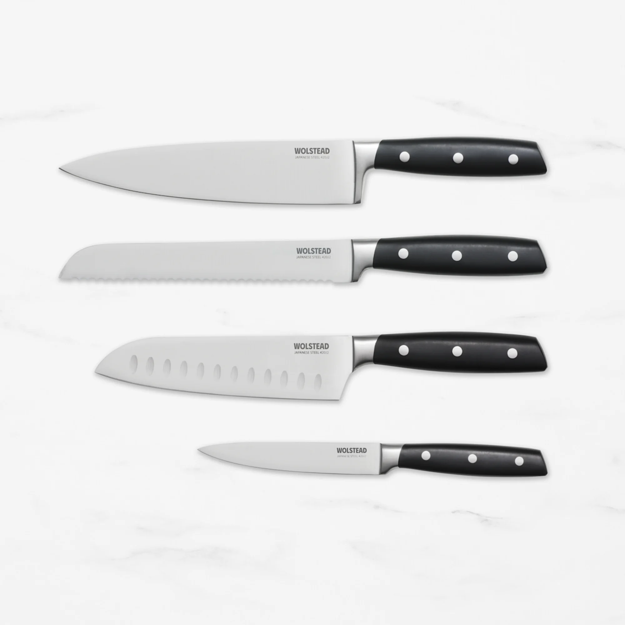 Wolstead Insignia 5pc Knife Block Set Image 3