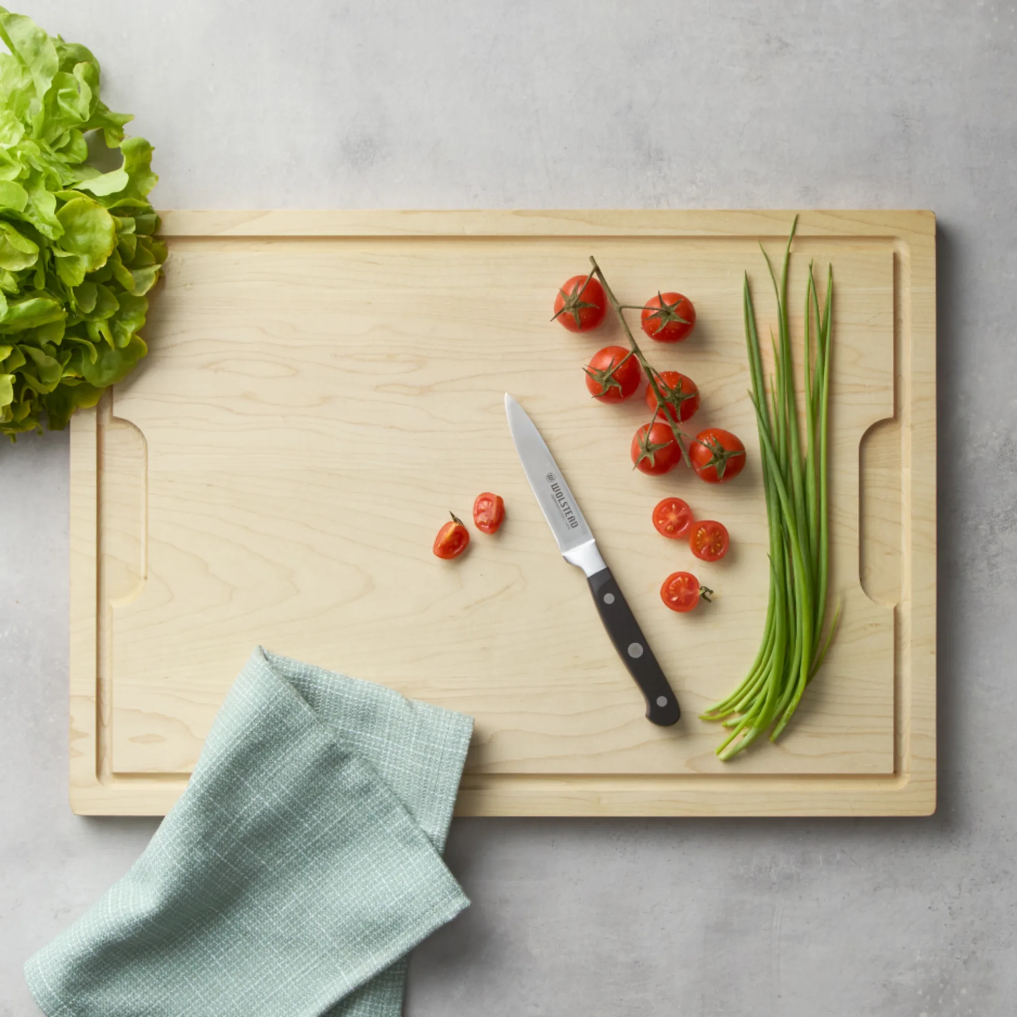 Wolstead Series Maple Wood Cutting Board 50x35cm Image 2