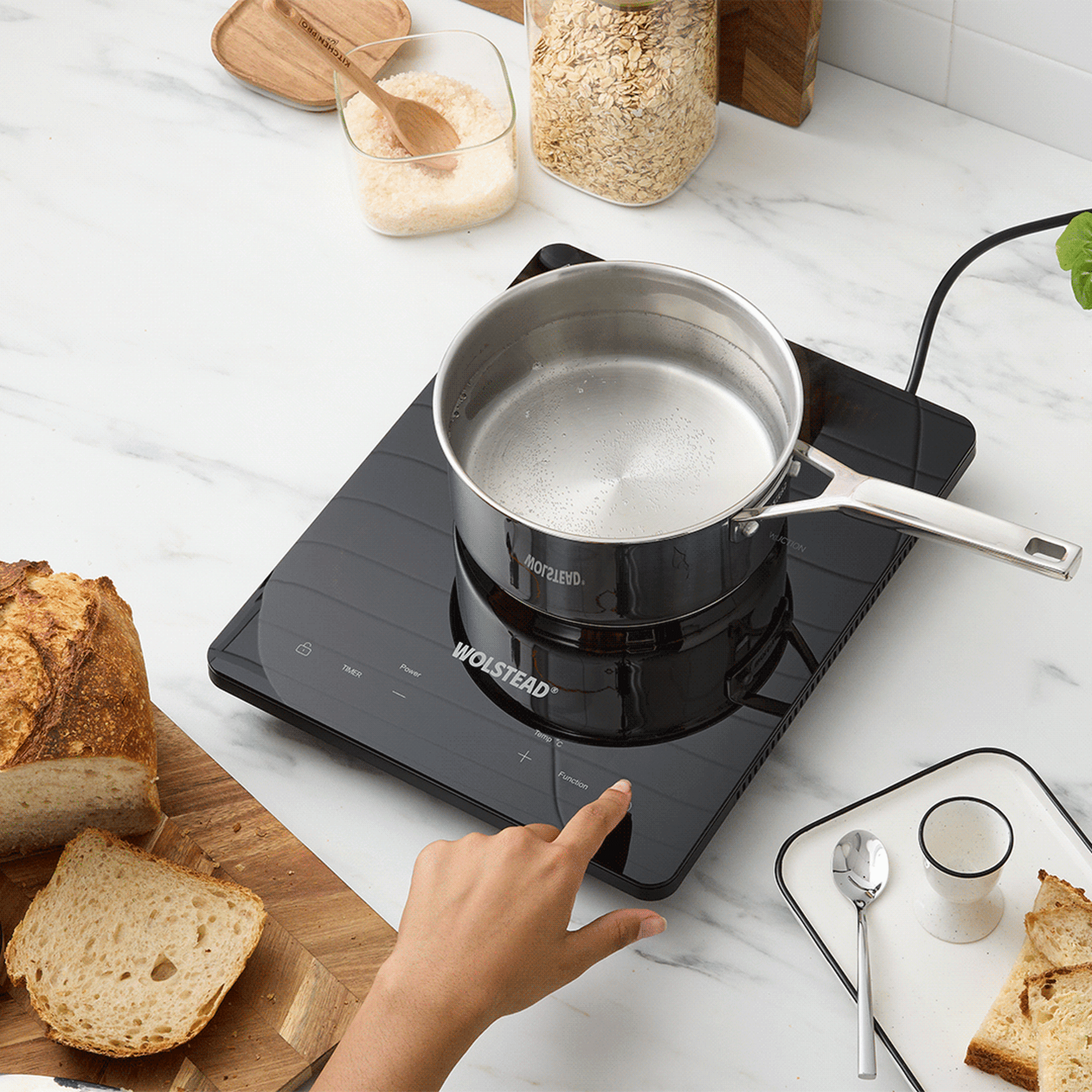Wolstead Slim Single Induction Cooktop STM_01 gif