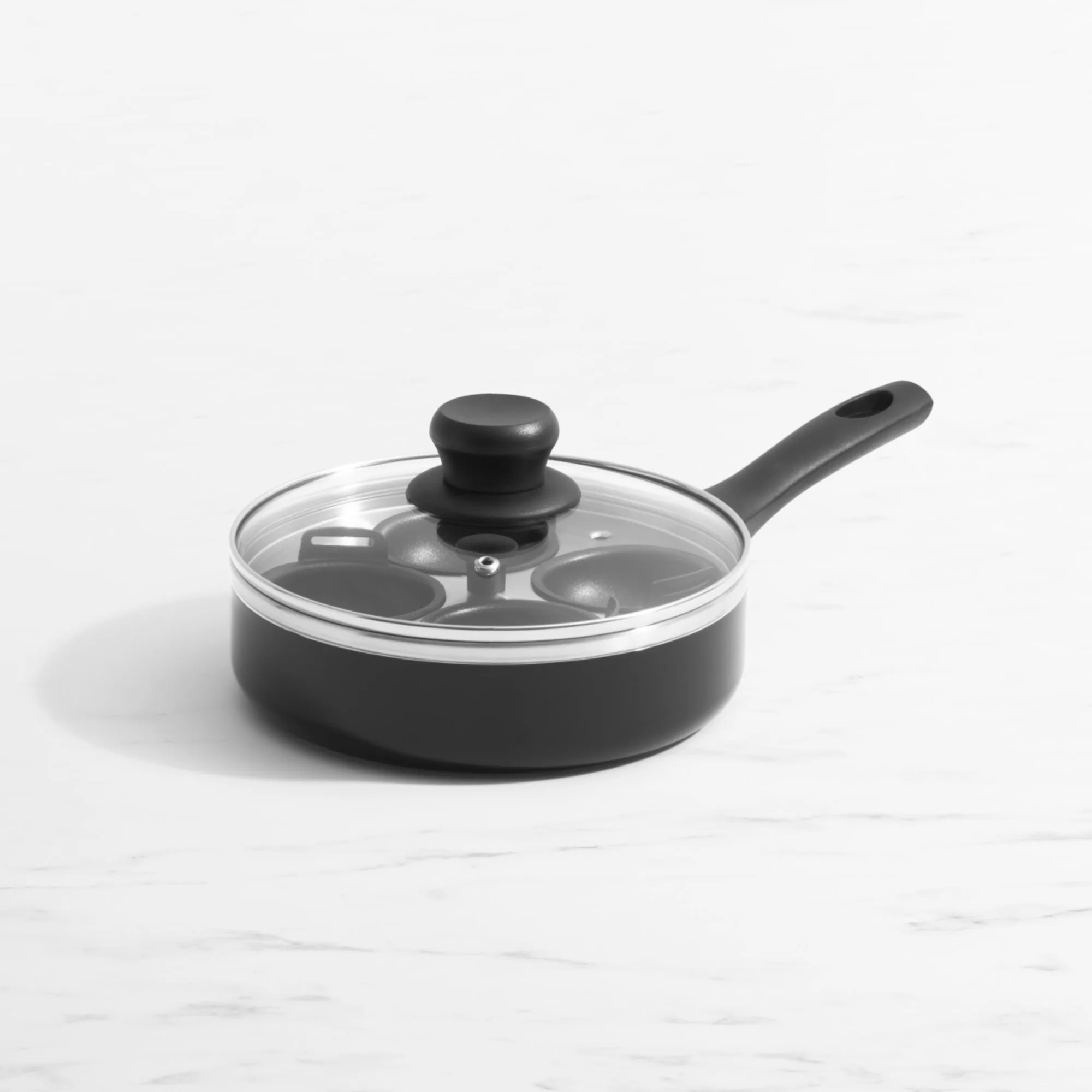 Wolstead Stonetek 4 Cup Egg Poacher Pan 20cm Image 1