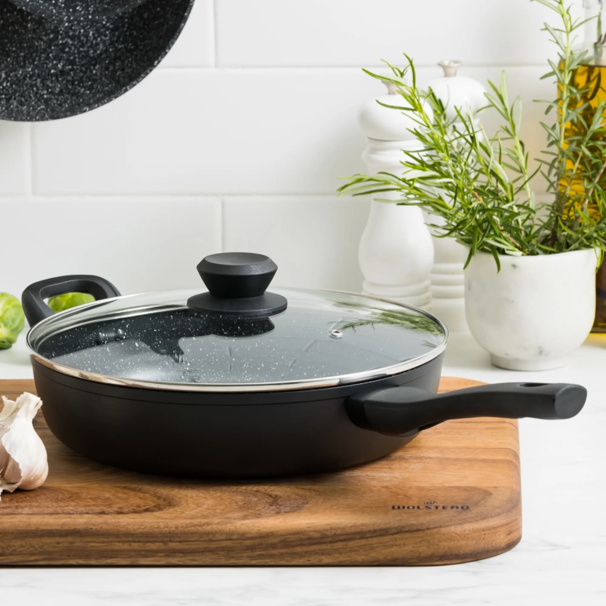 Wolstead Stonetek Saute Pan 28x7cm Image 3