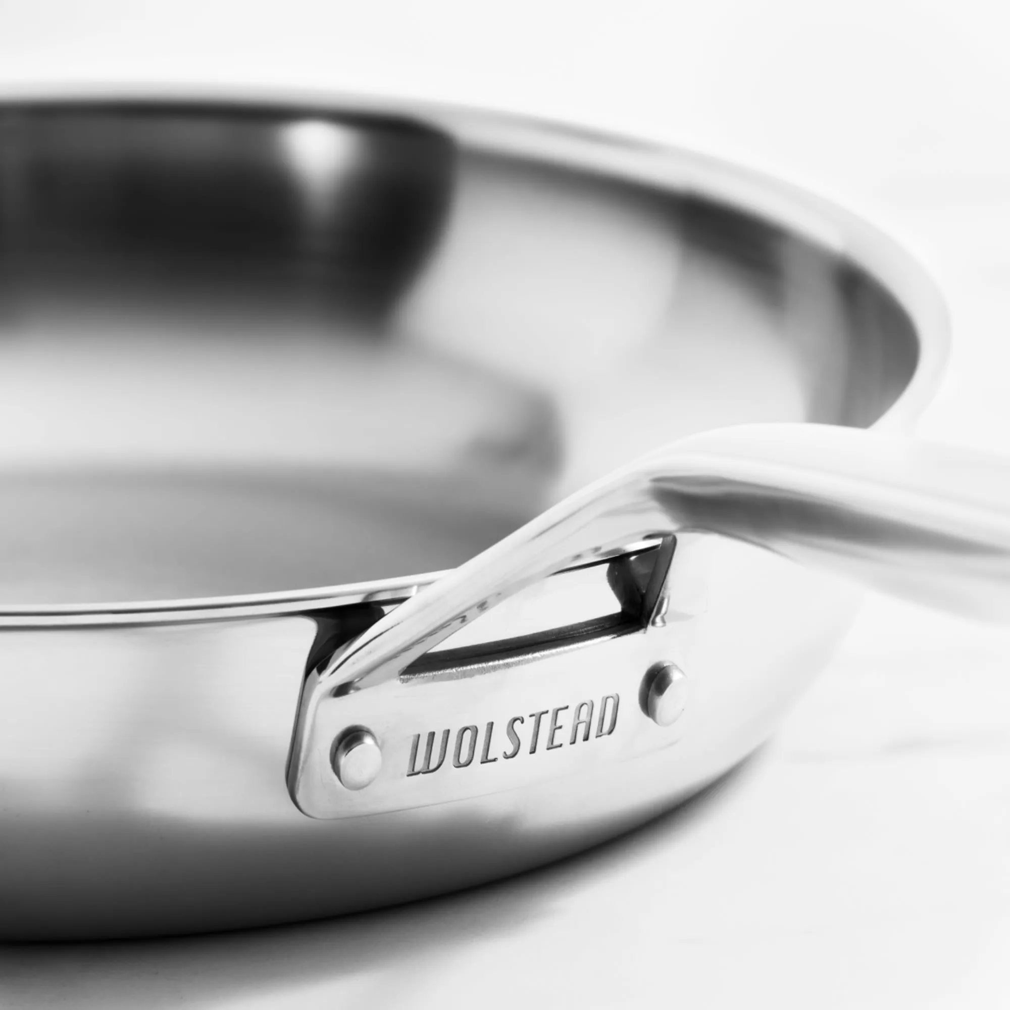 Wolstead Superior Steel Frypan 30cm Image 2