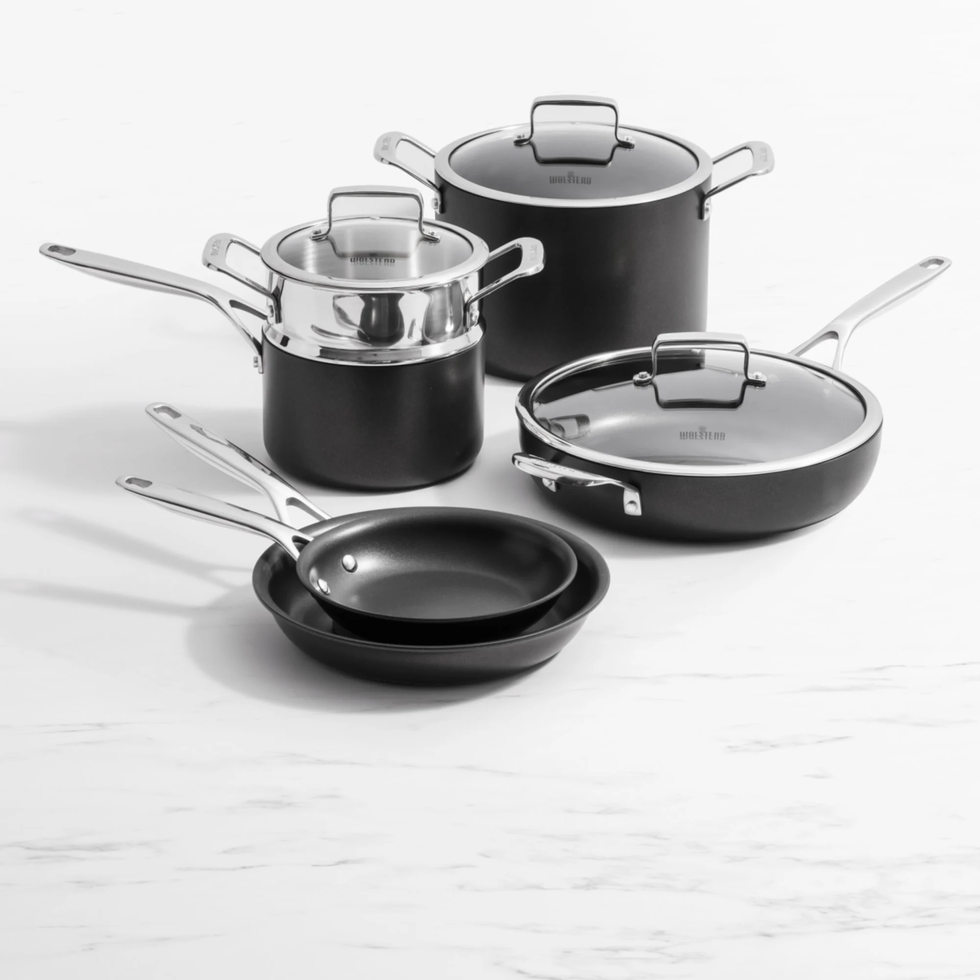 Wolstead Superior+ 6pc Non Stick Induction Cookware Set Image 1