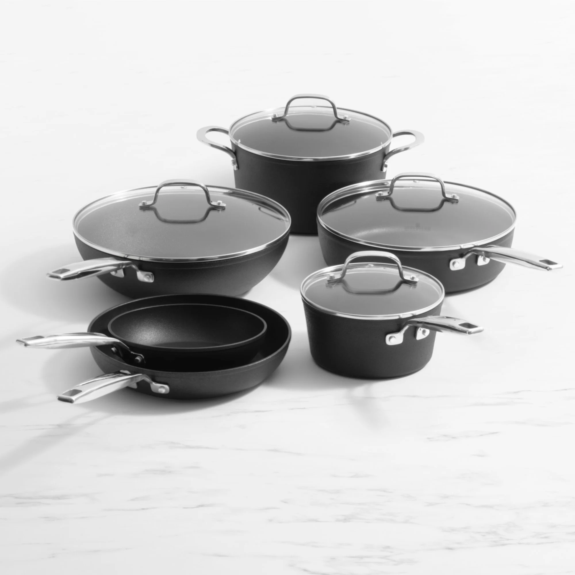 Wolstead Titan 6pc Non Stick Induction Cookware Set Image 1