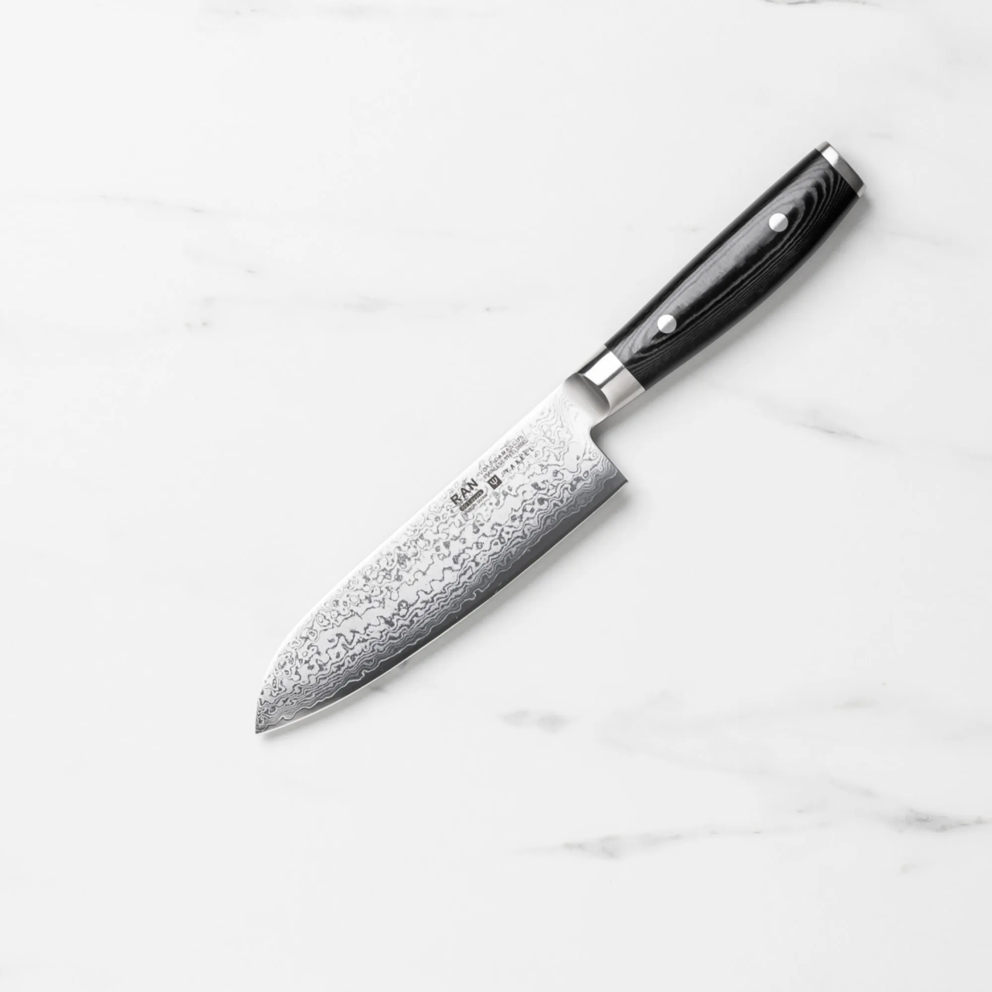 Yaxell Ran Plus Santoku Knife 16.5cm Image 1