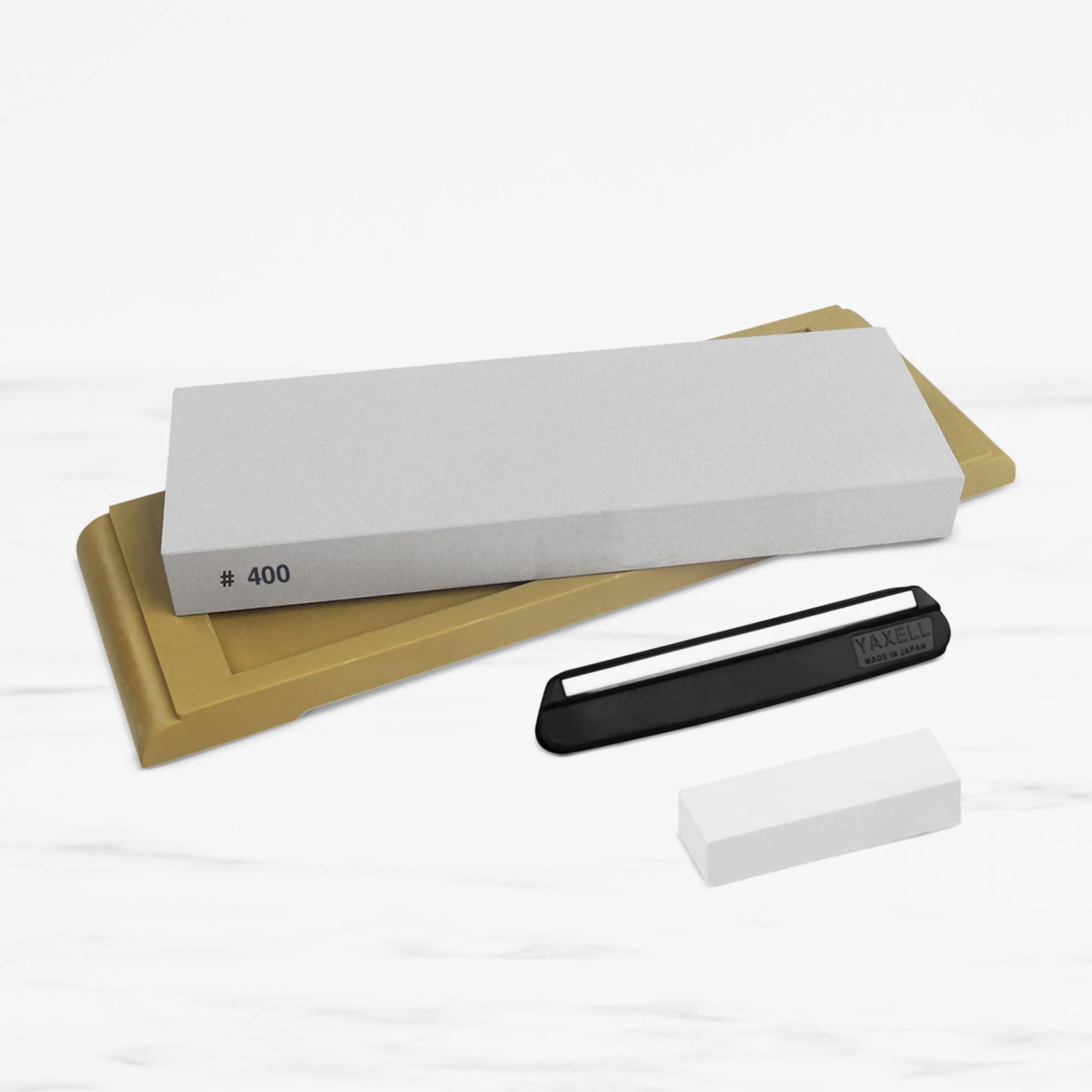 Yaxell Whetstone Set 400 Grit 1